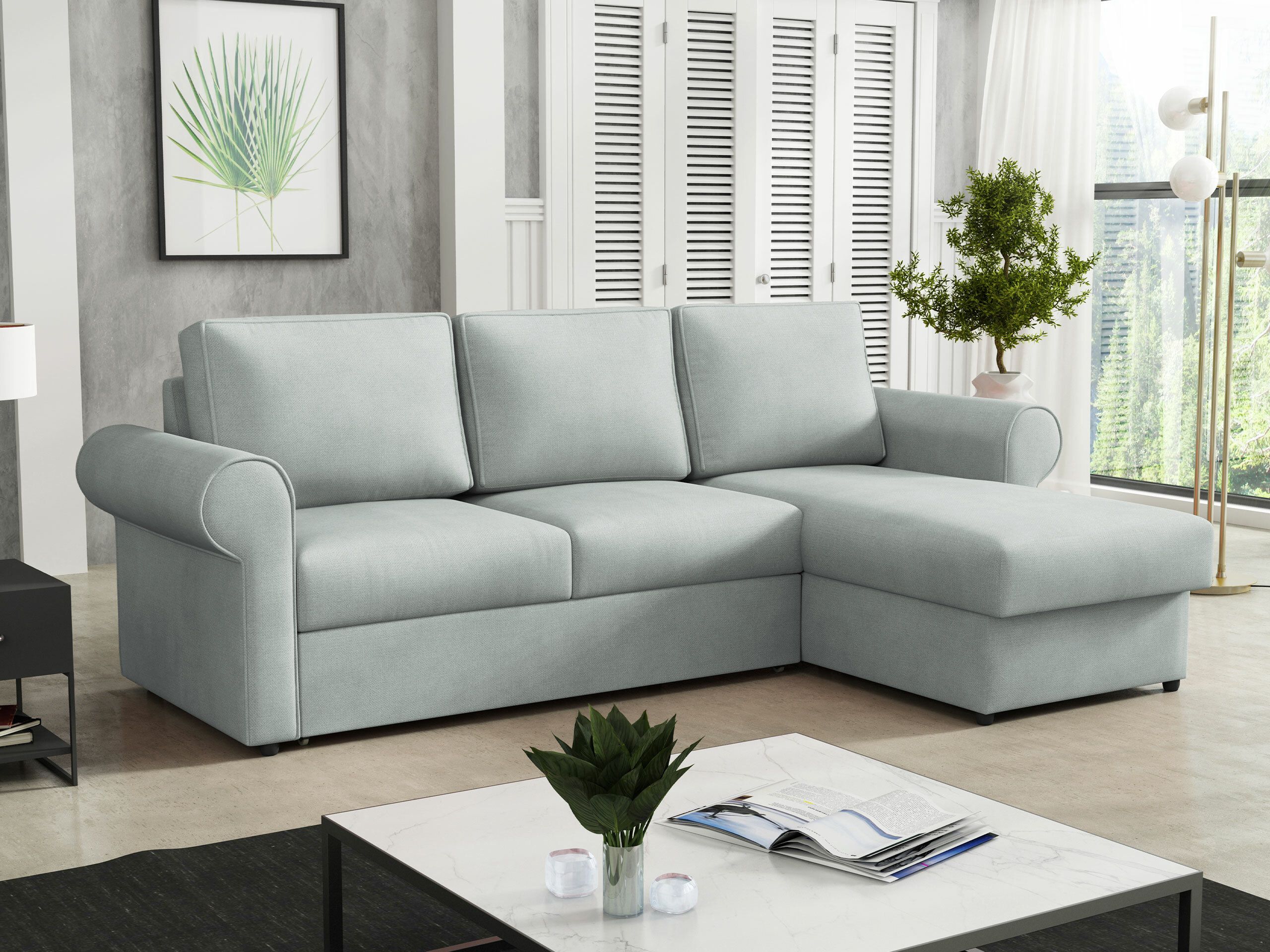 Ugaona sofa Columbus 131 (Paros 05)