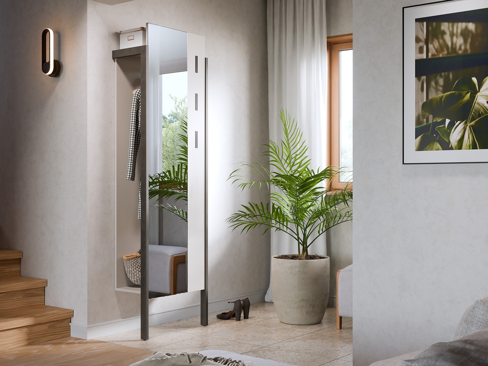 Čiviluk Ontario 147 (Kašmir + Matera siva)