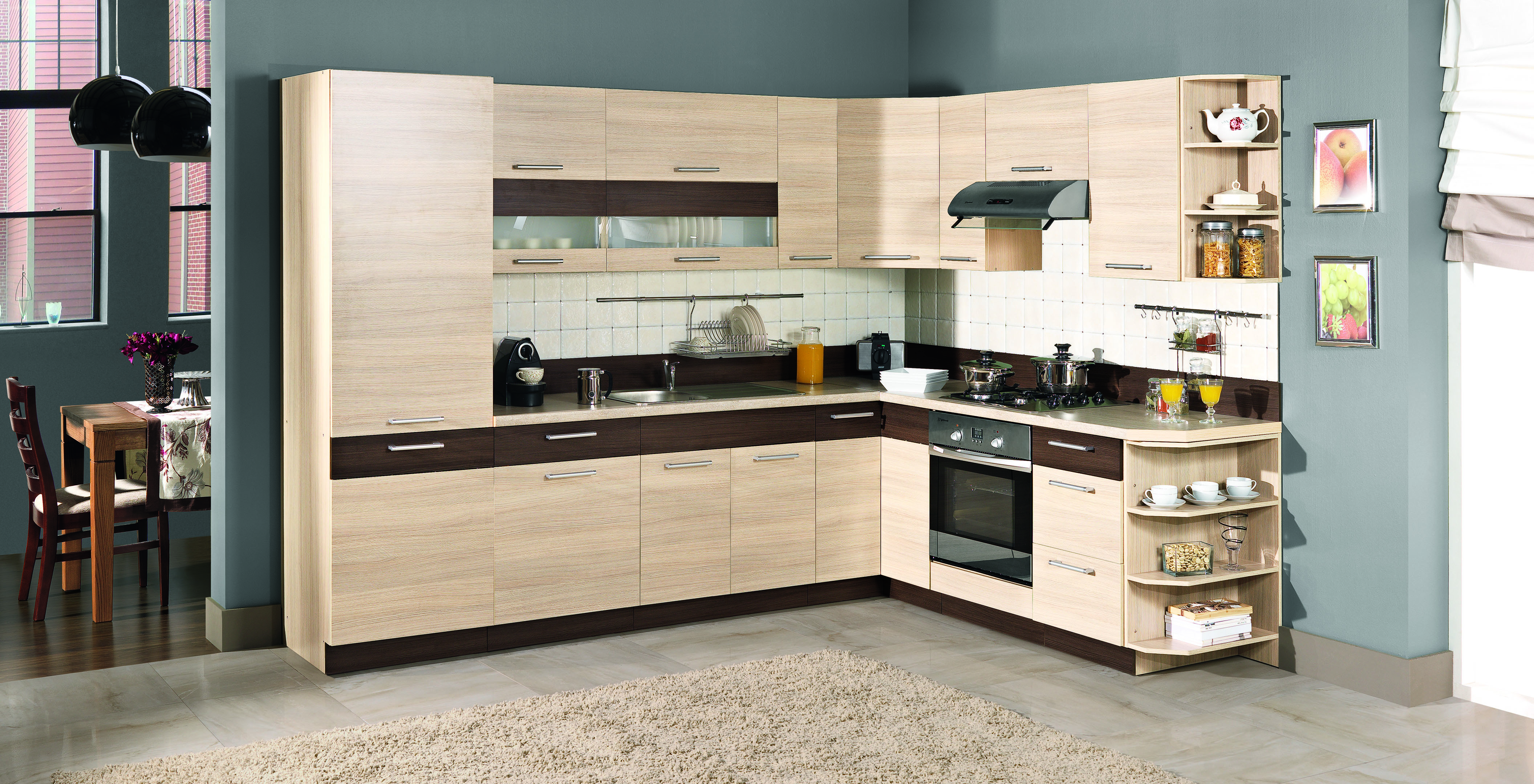 Modularni kuhinjski set Mode Light 129