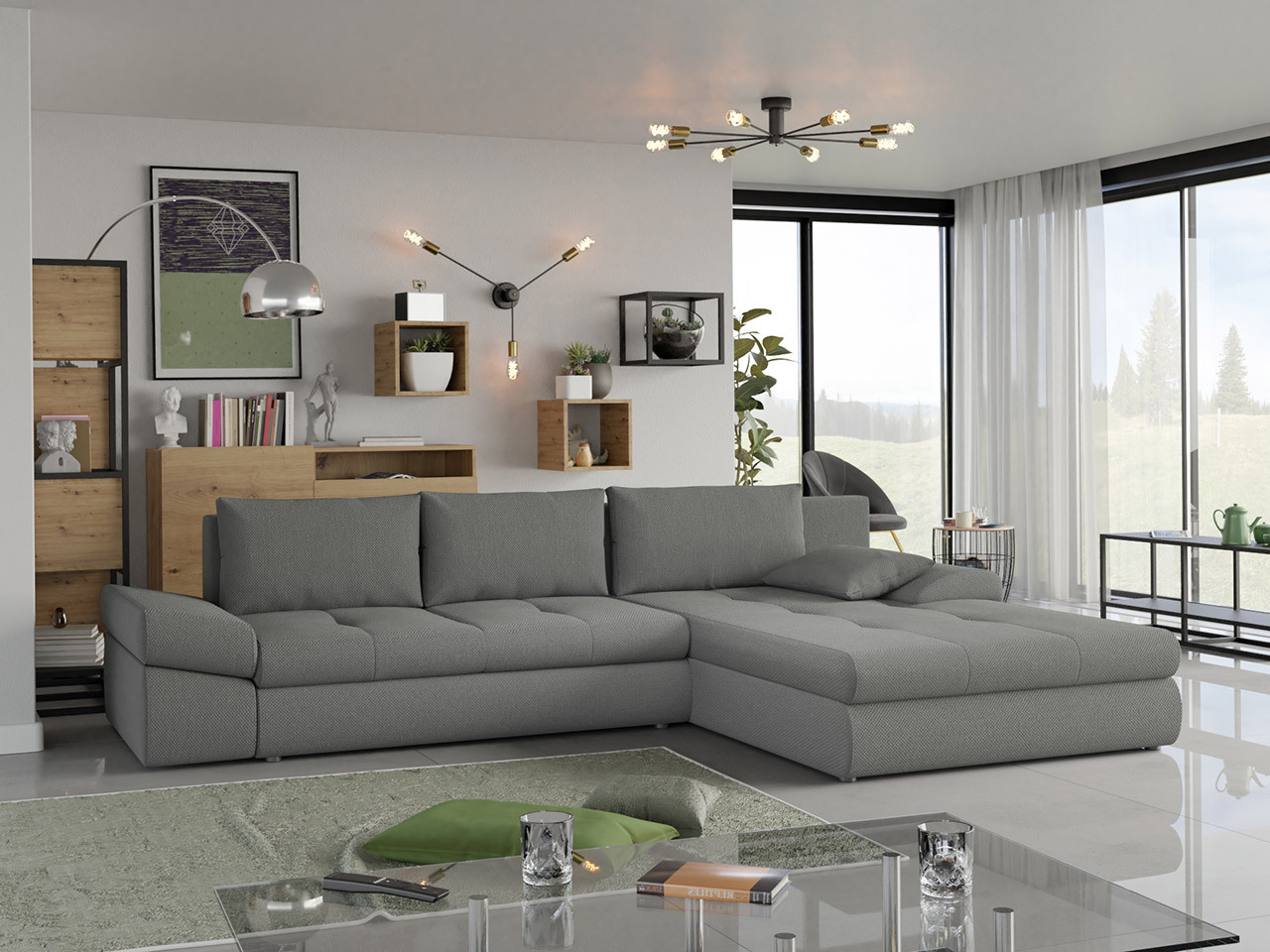 Ugaona sofa Lincoln 124 (Inari 91)