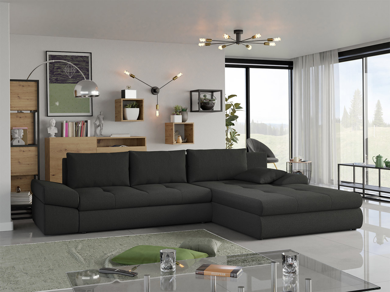 Ugaona sofa Lincoln 124 (Inari 95)
