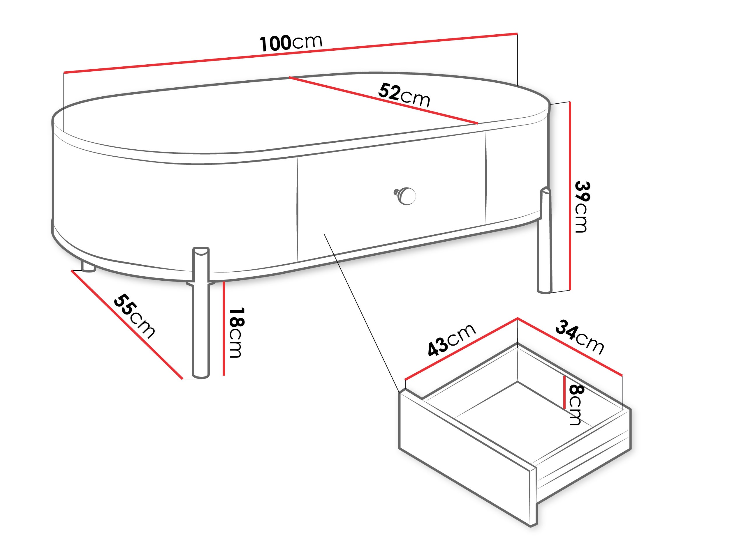 Stočić za kafu Comfivo Mirsoni