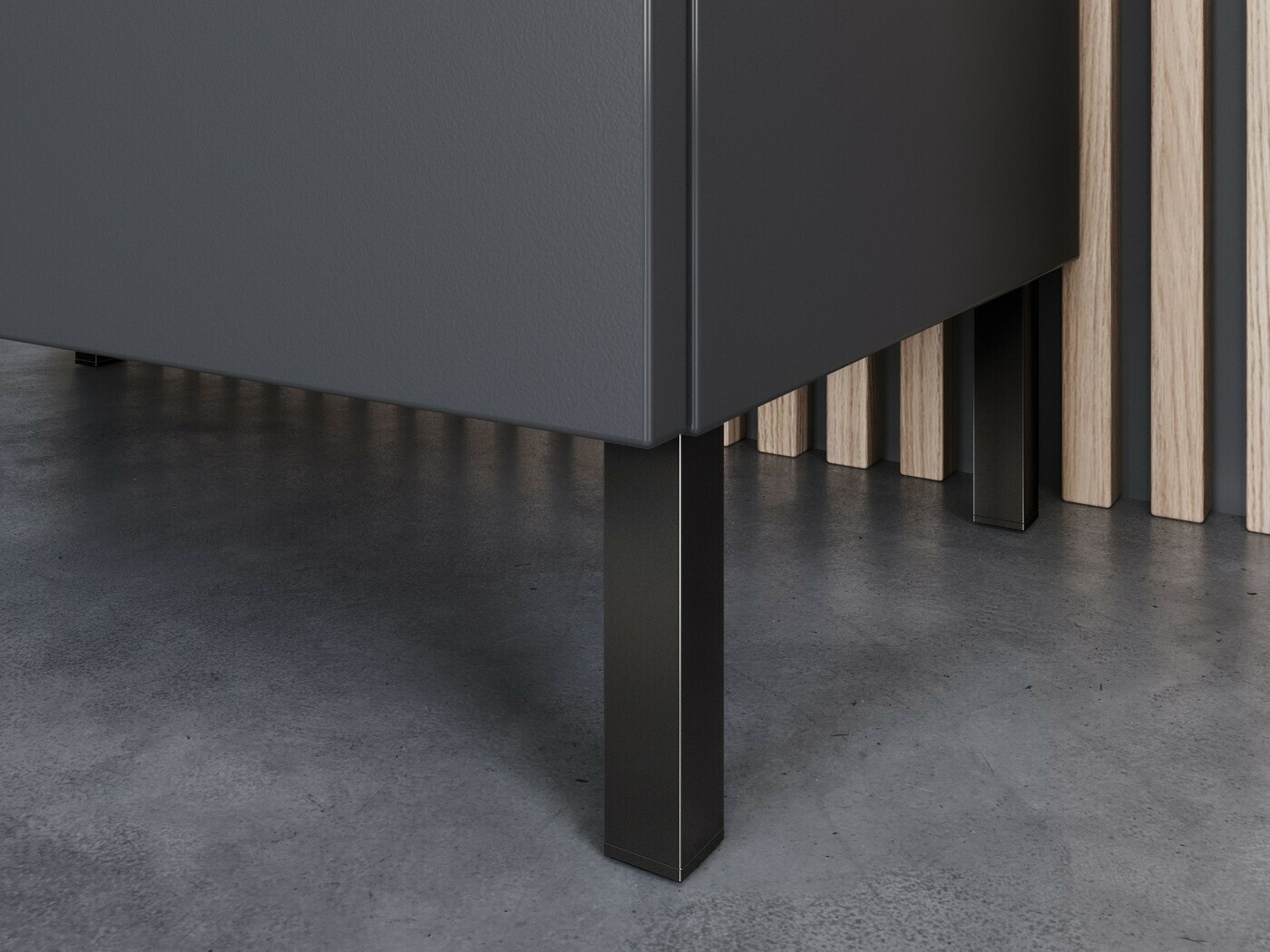 Samostojeći kupatilski ormarić Felfere 101 (Antracit)