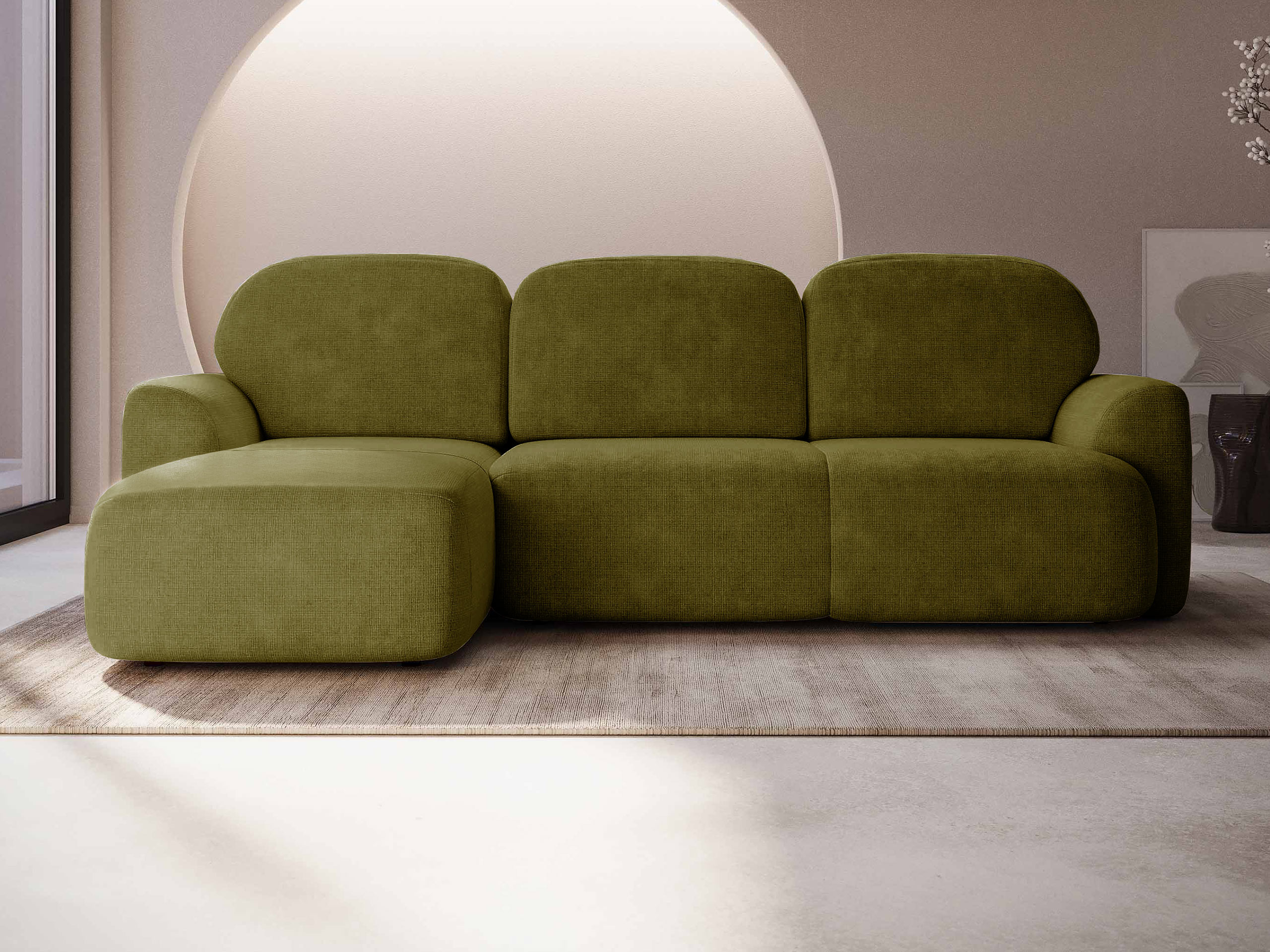 Ugaona sofa ComfiDream 202 (Cremona 38)