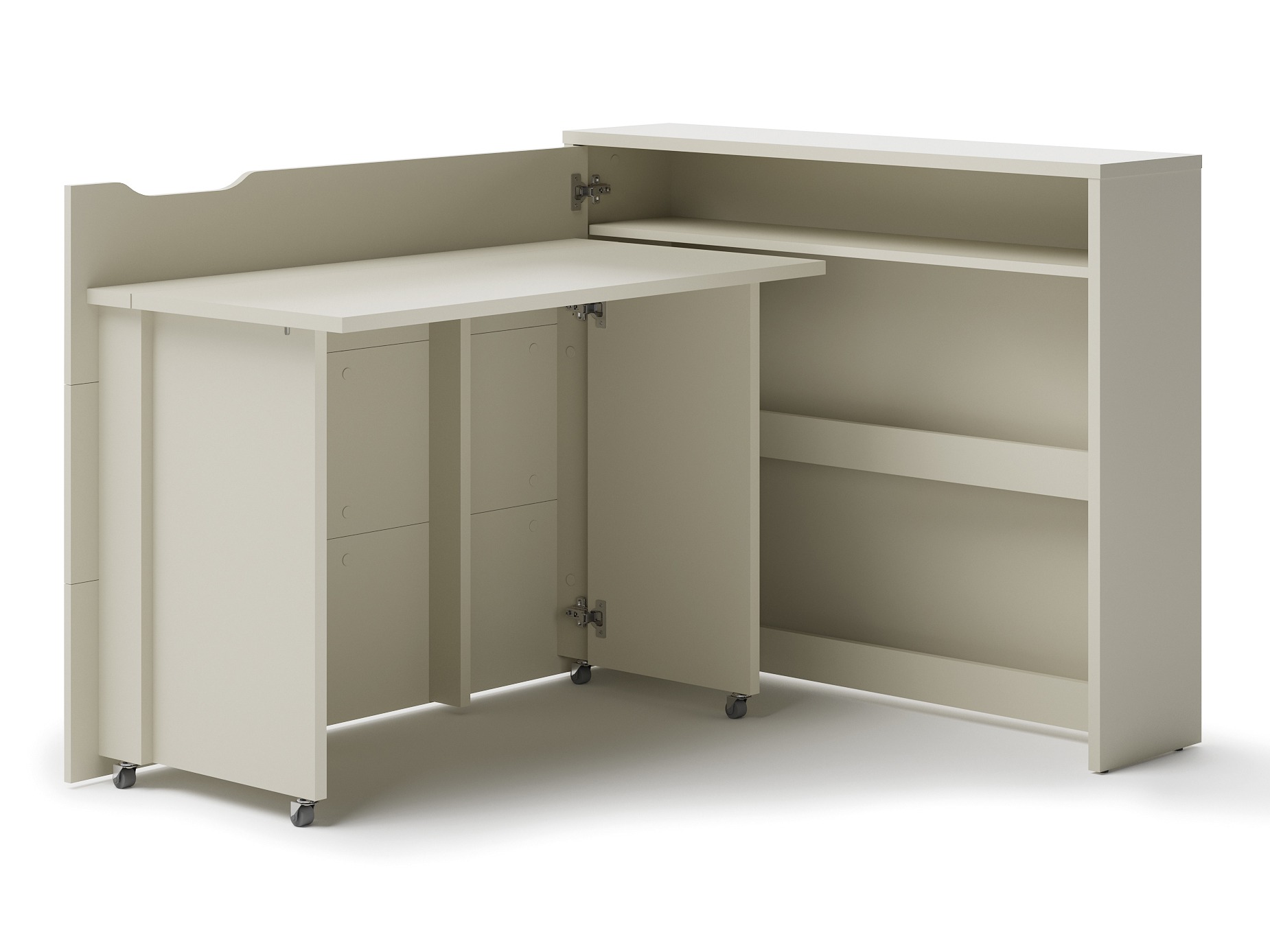 Ugaoni kancelarijski sto Concept Pro Lenart Levfere 101 (Kašmir)