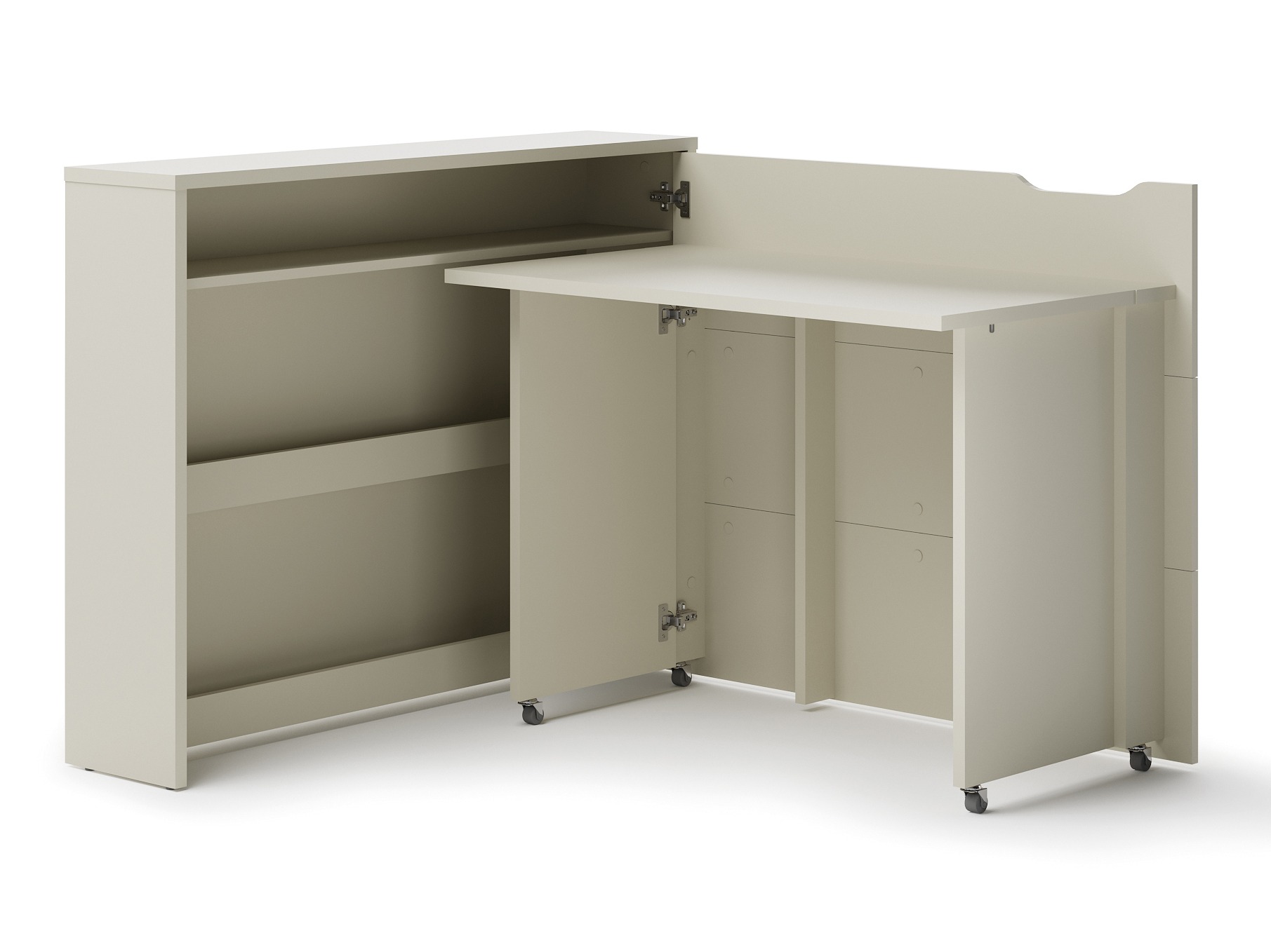 Ugaoni kancelarijski sto Concept Pro Lenart Levfere 101 (Kašmir)