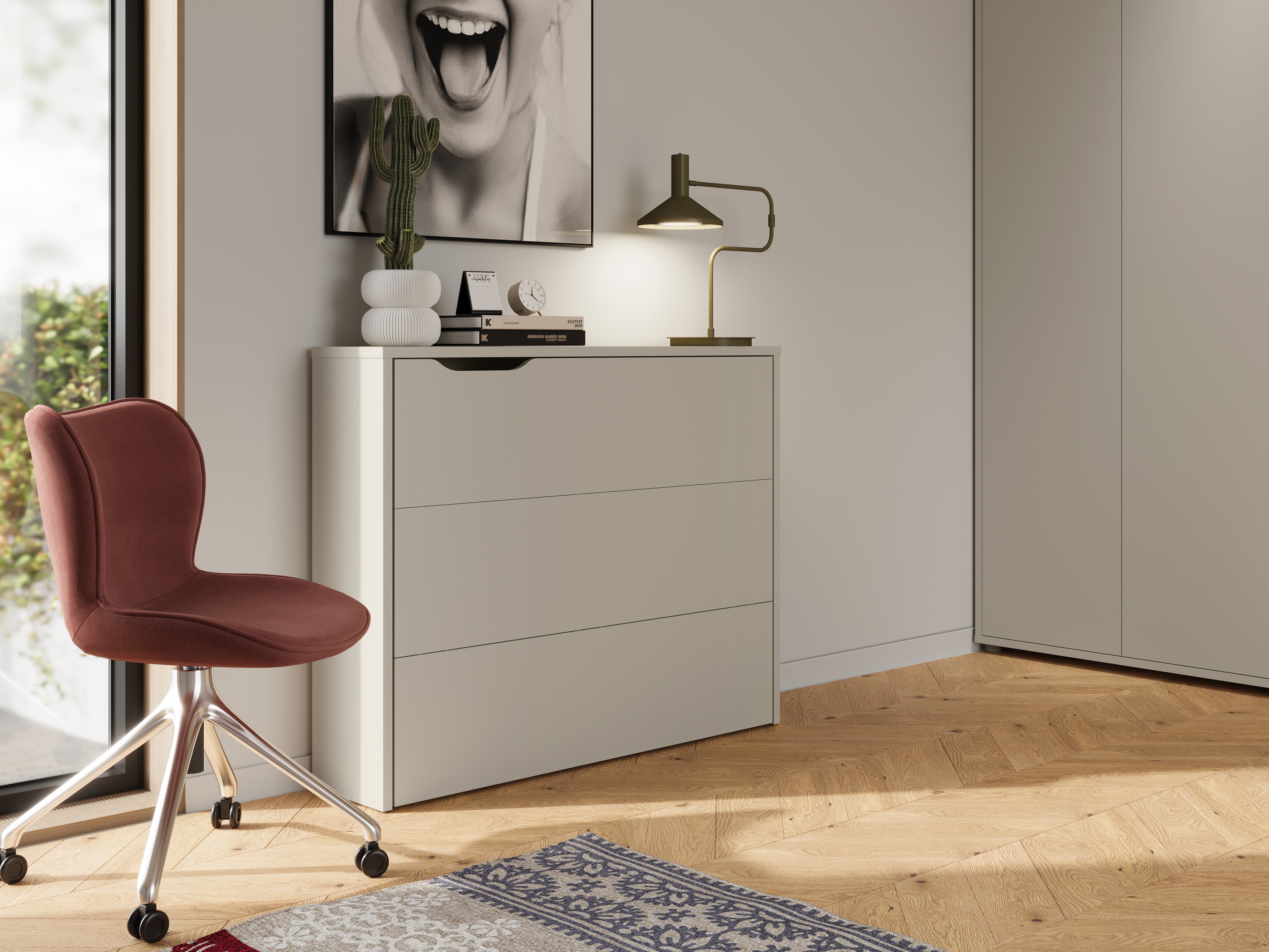 Ugaoni kancelarijski sto Concept Pro Lenart Levfere 101 (Kašmir)