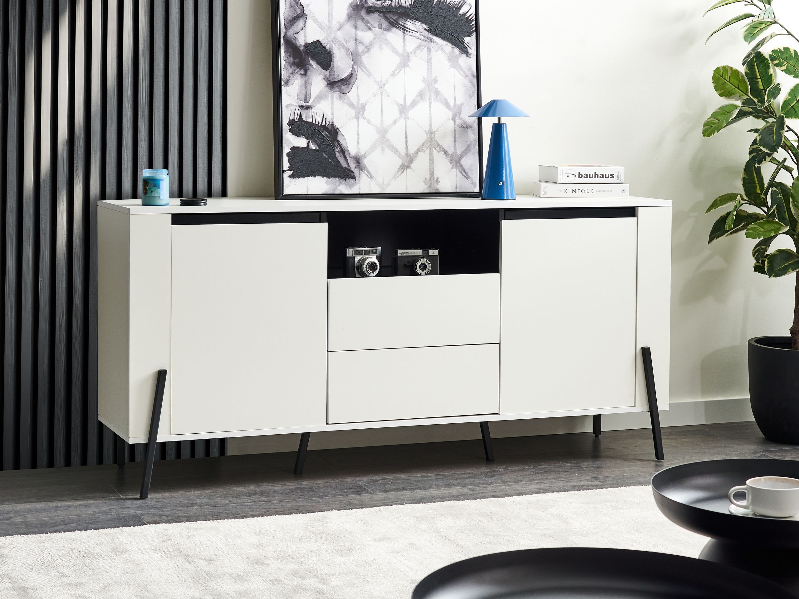 Komoda Berwyn 545 (Belo + Crno)