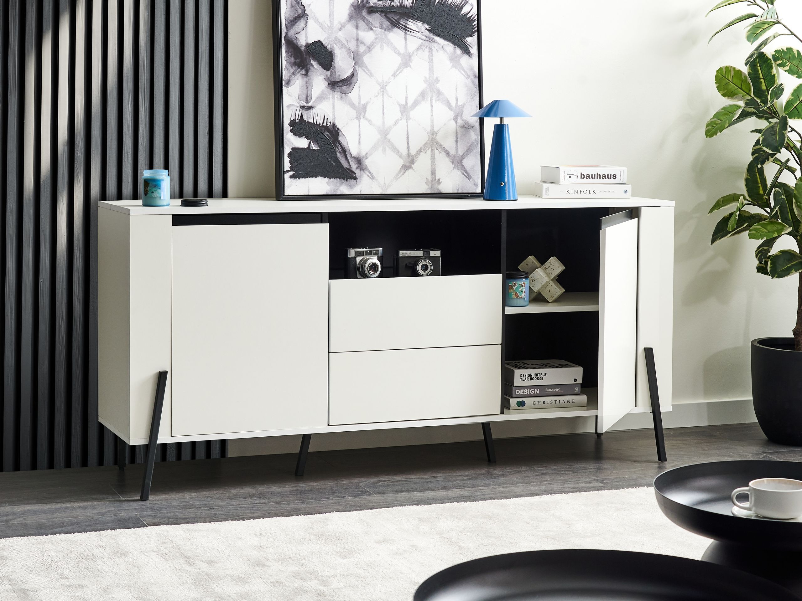 Komoda Berwyn 545 (Belo + Crno)