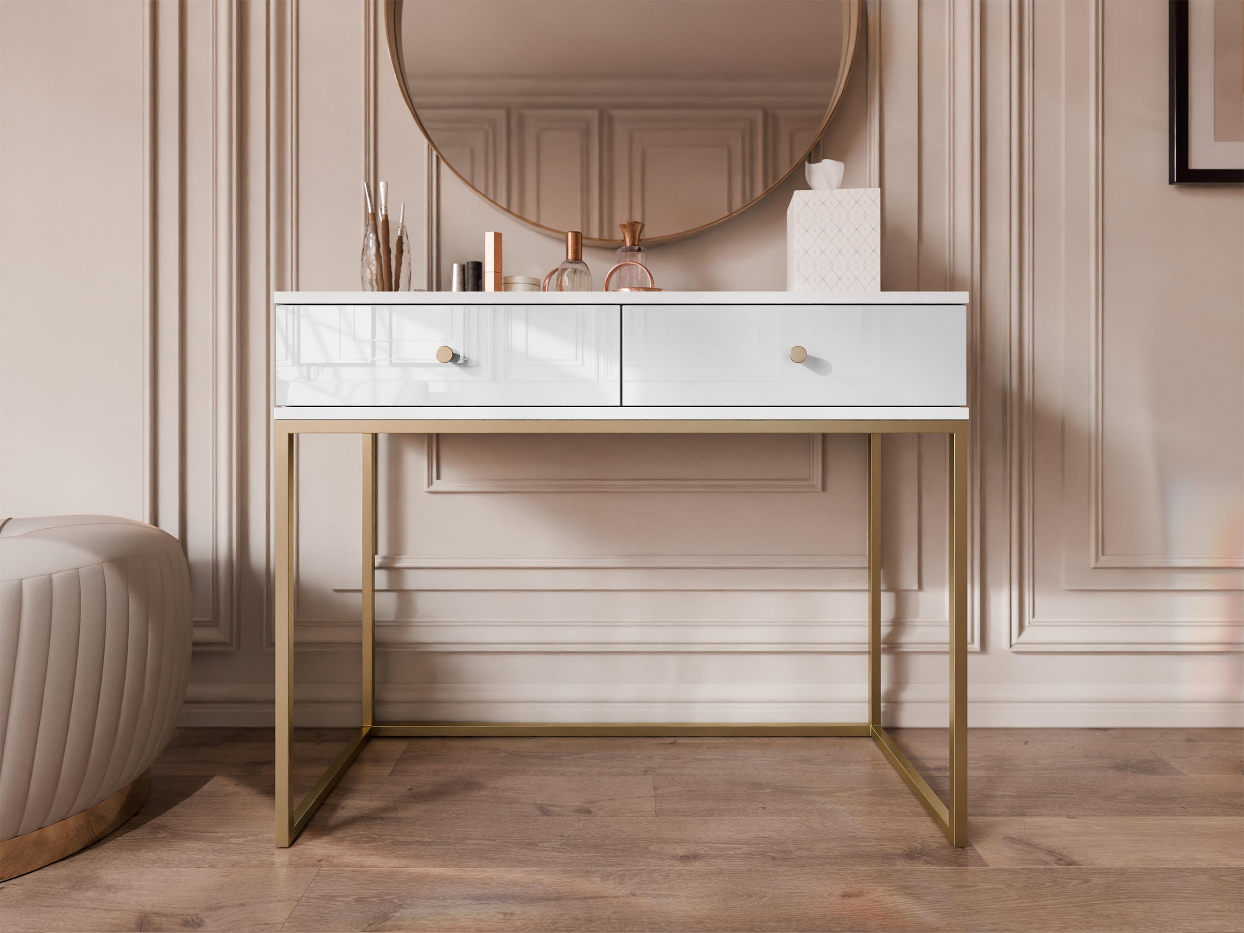 Konzolni stočić Comfivo 453 (Belo)