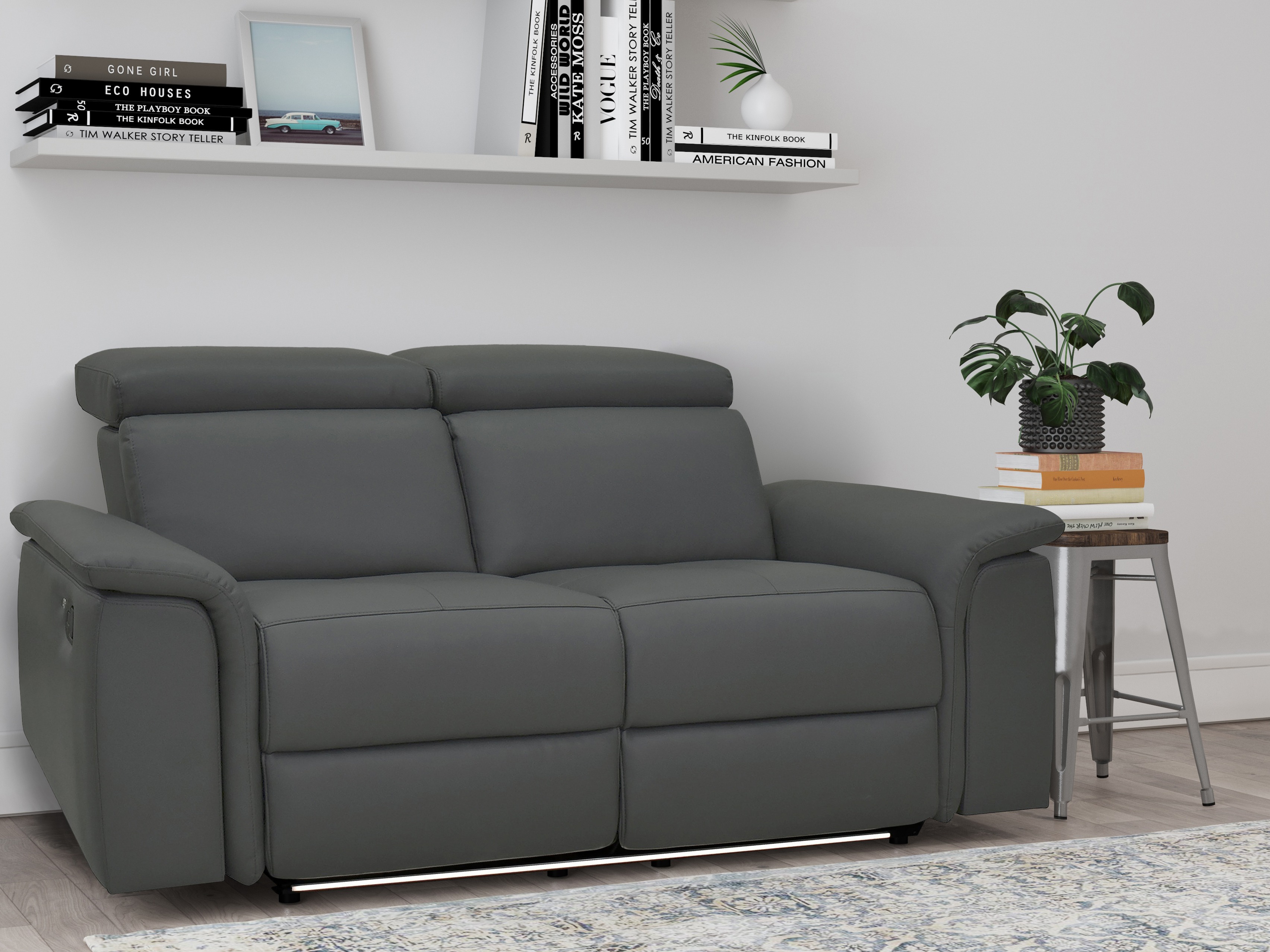Relaks sofa Beldalo 104 (Sivo)