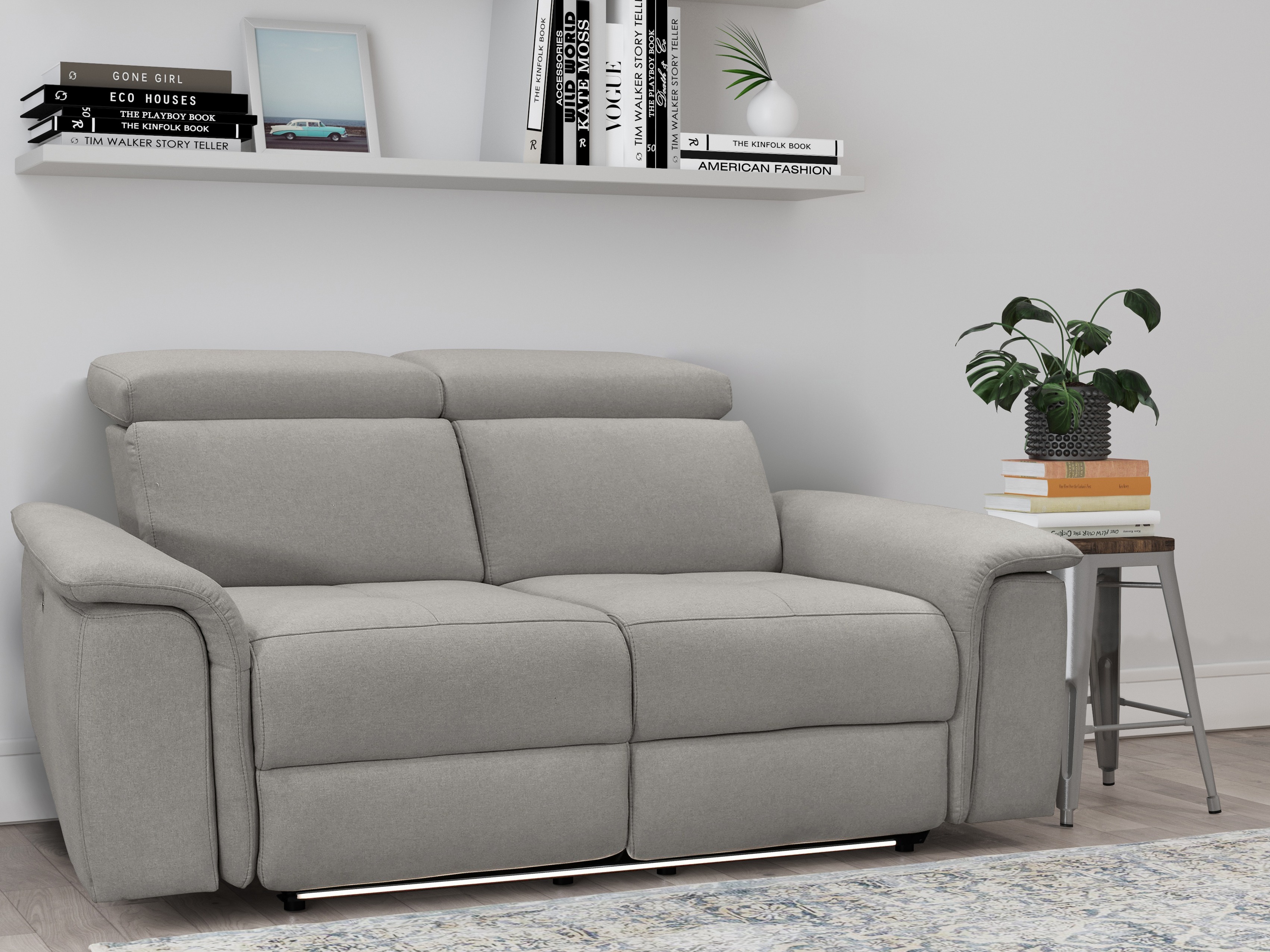 Relaks sofa Beldalo 104 (Svetloosiva)