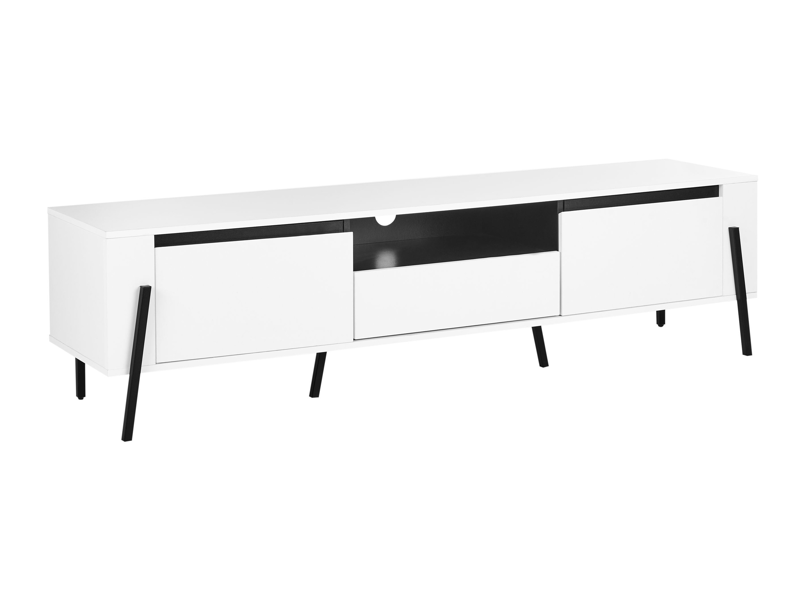 TV komoda Berwyn 544 (Belo + Crno)