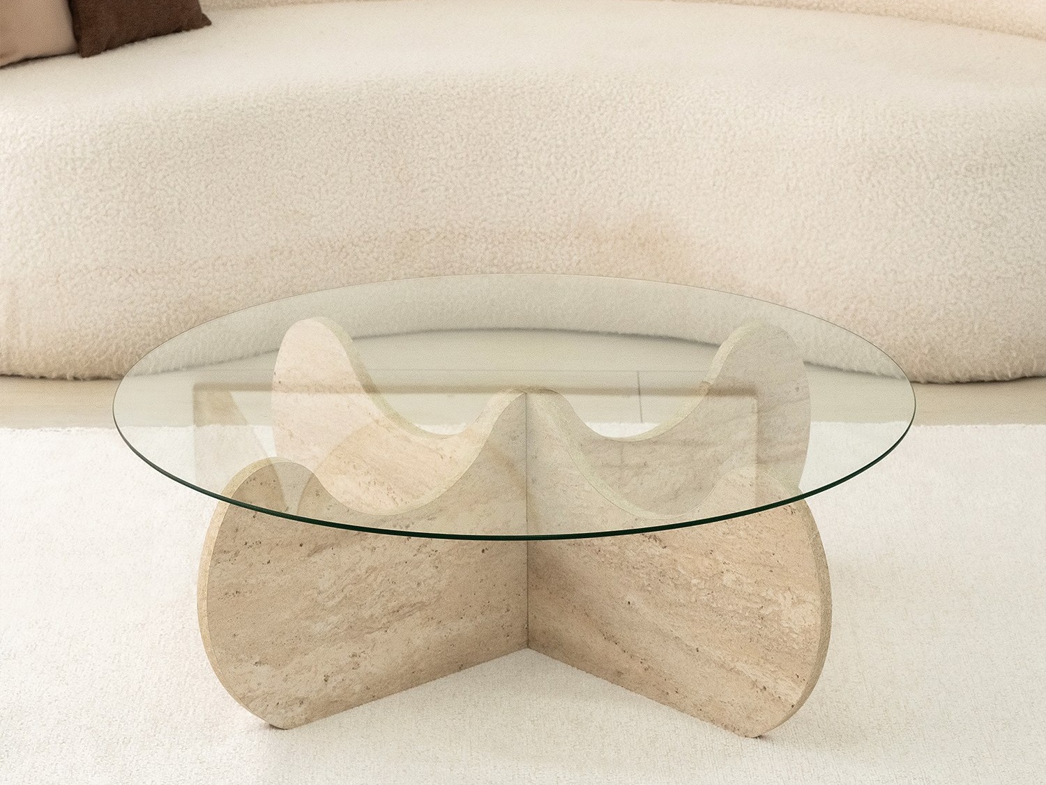 Stočić za kafu Kailua 2630 (Svetlo Travertine)