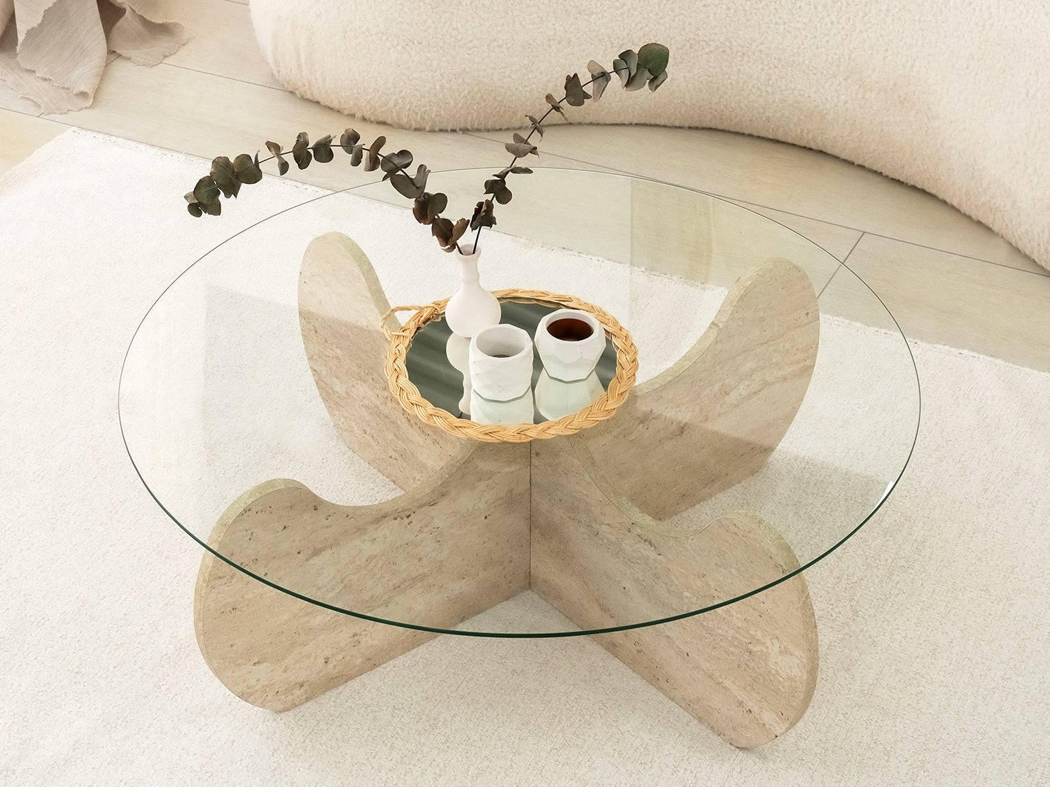 Stočić za kafu Kailua 2630 (Svetlo Travertine)