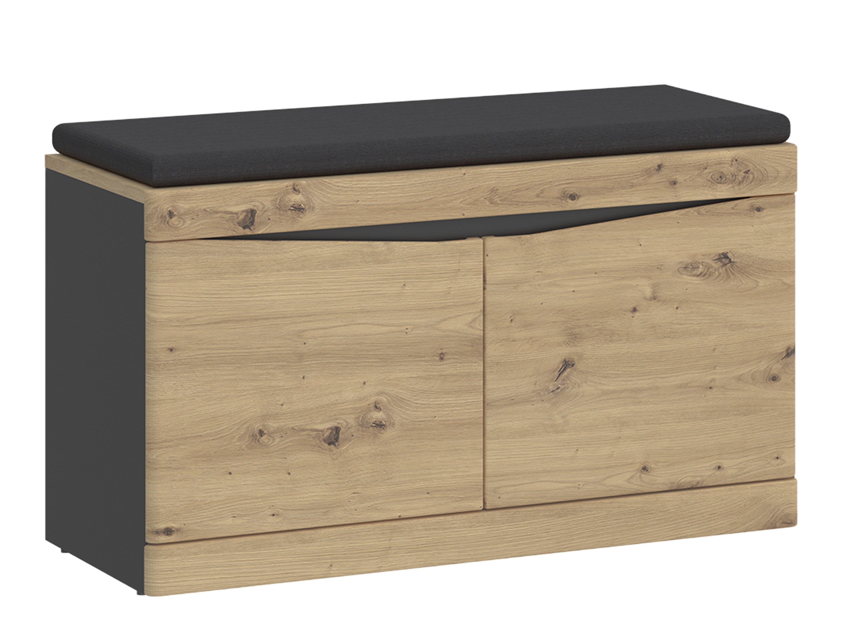 Cipelarnik Ontario 146 (Zanatski hrast + Antricit (ugalj))