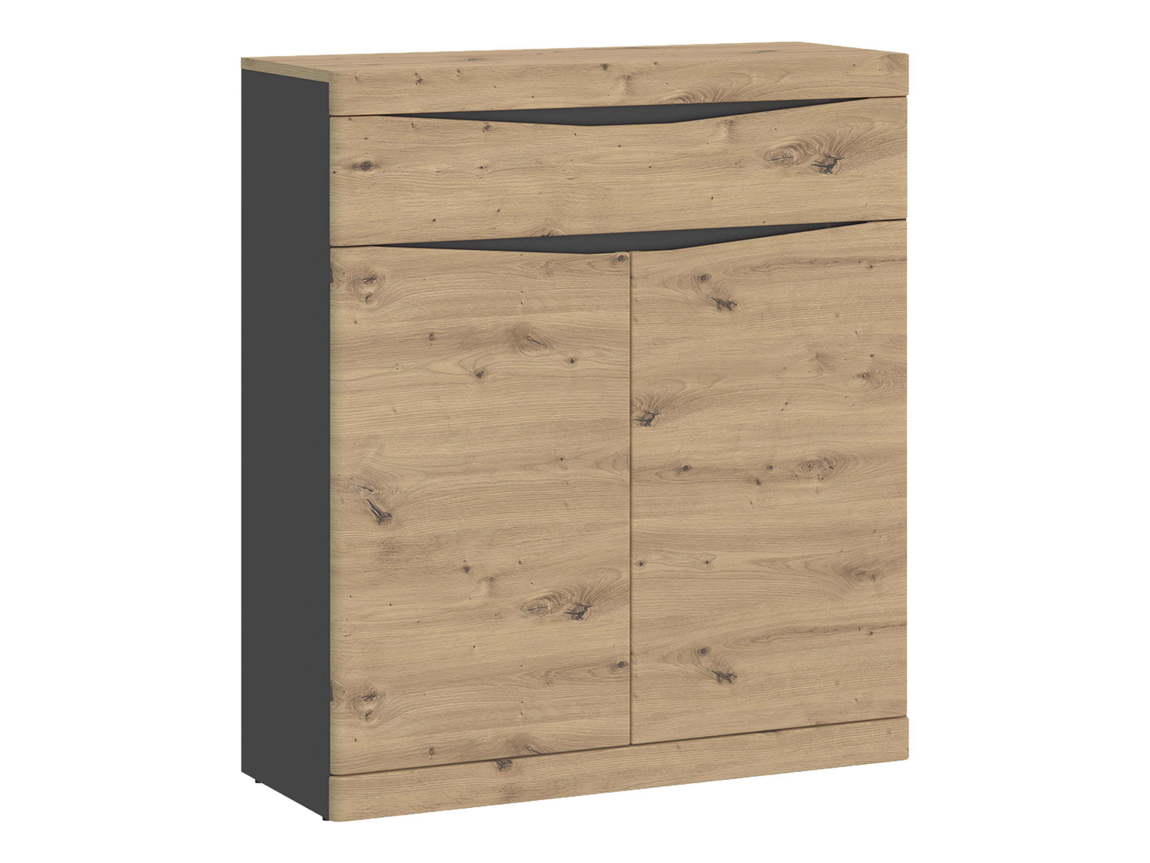Komoda Venlori 115 (Artisan hrast + Antracit)