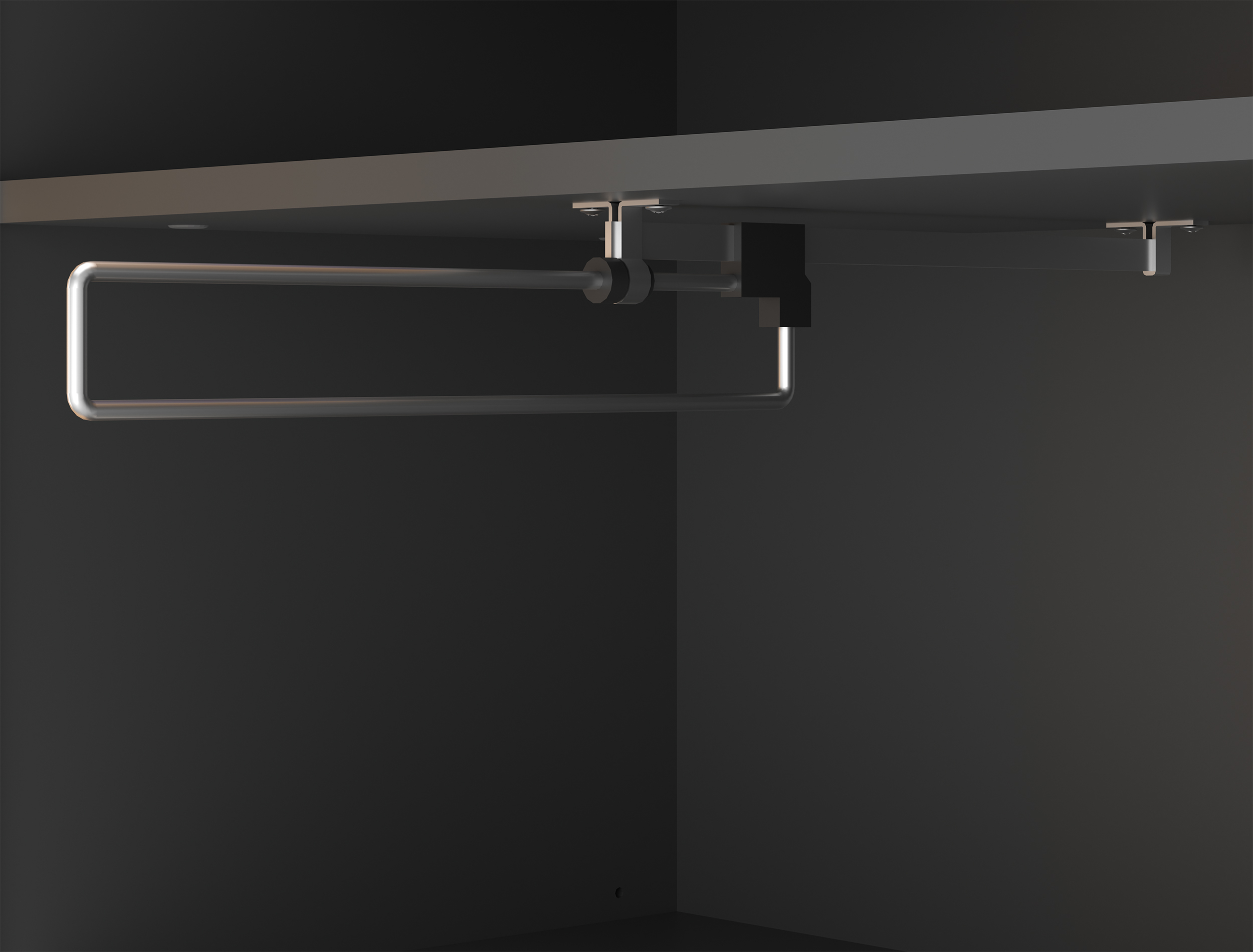 Ormar Venlori 118 (Zanatski hrast + Antricit (ugalj))