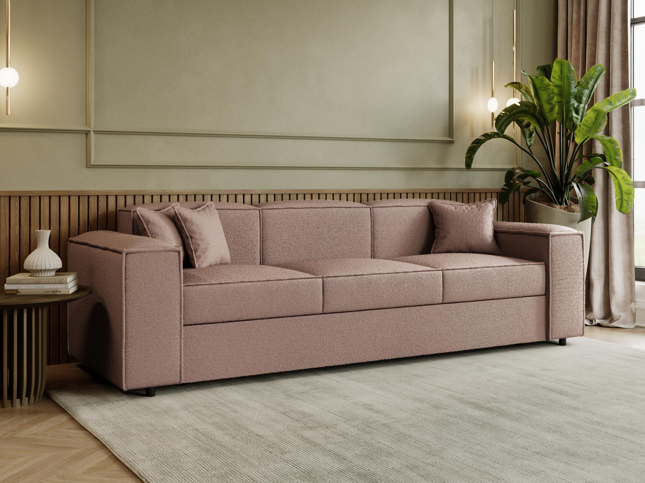 Sofa na razvlačenje Clovis 114 (Coral 45)