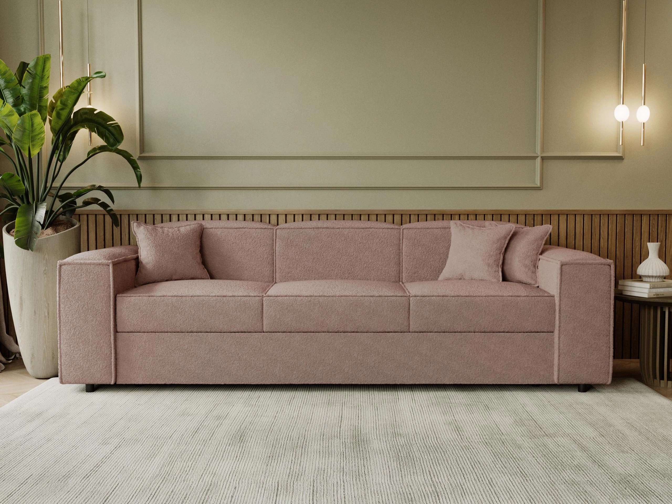 Sofa na razvlačenje Clovis 114 (Coral 45)