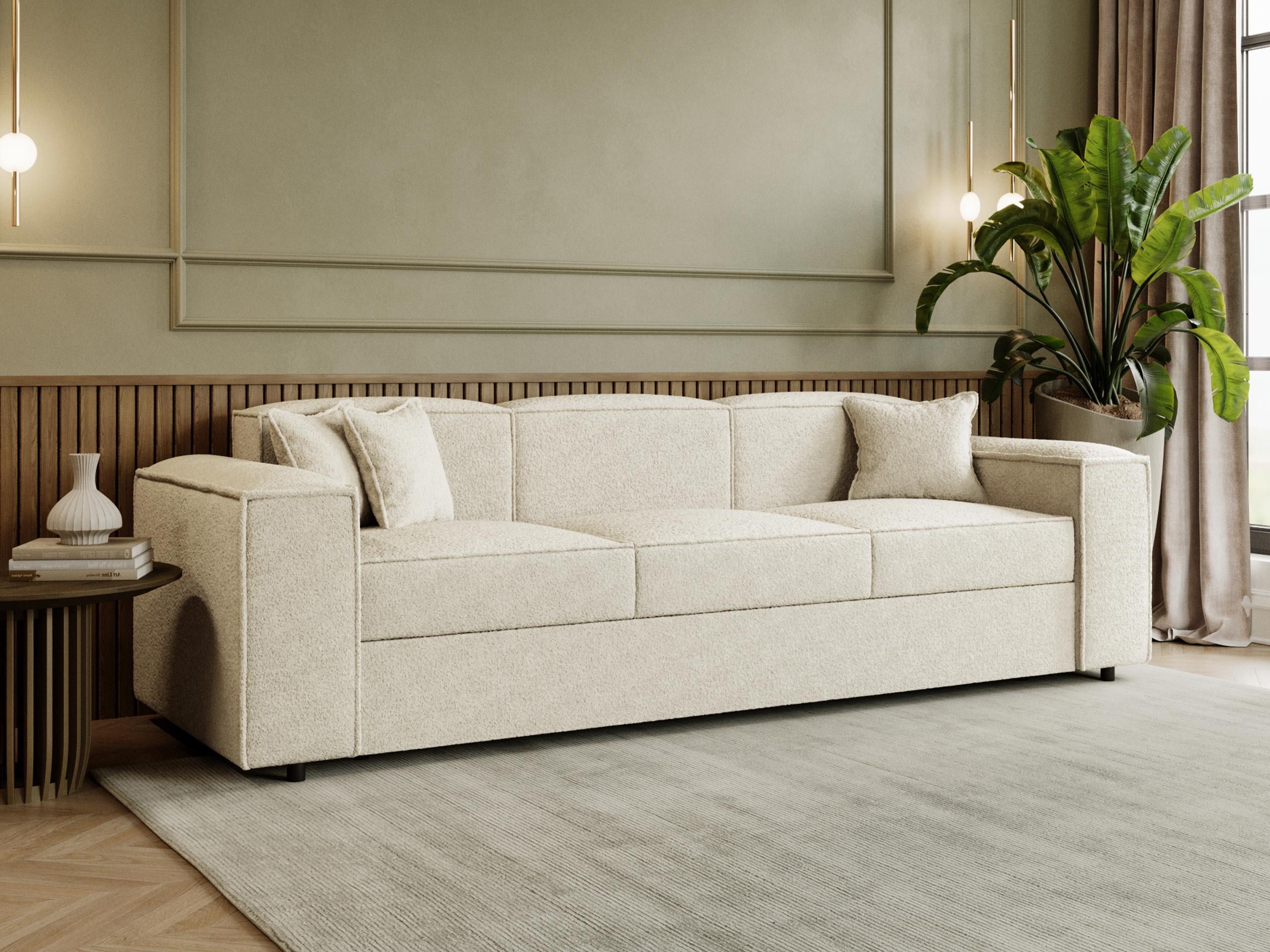 Sofa na razvlačenje Clovis 114 (Coral 65)