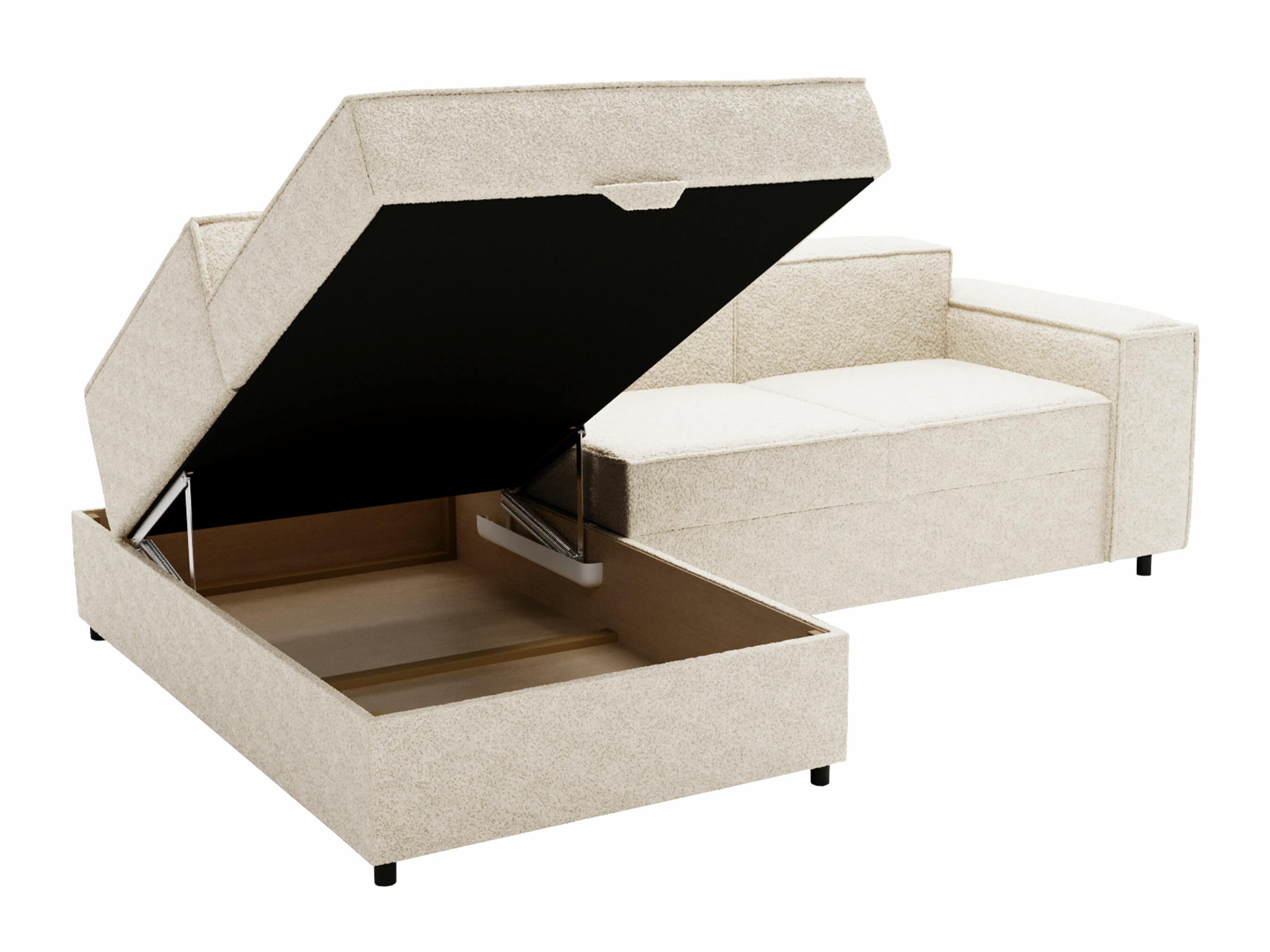 Ugaona sofa Clovis 116 (Coral 15)