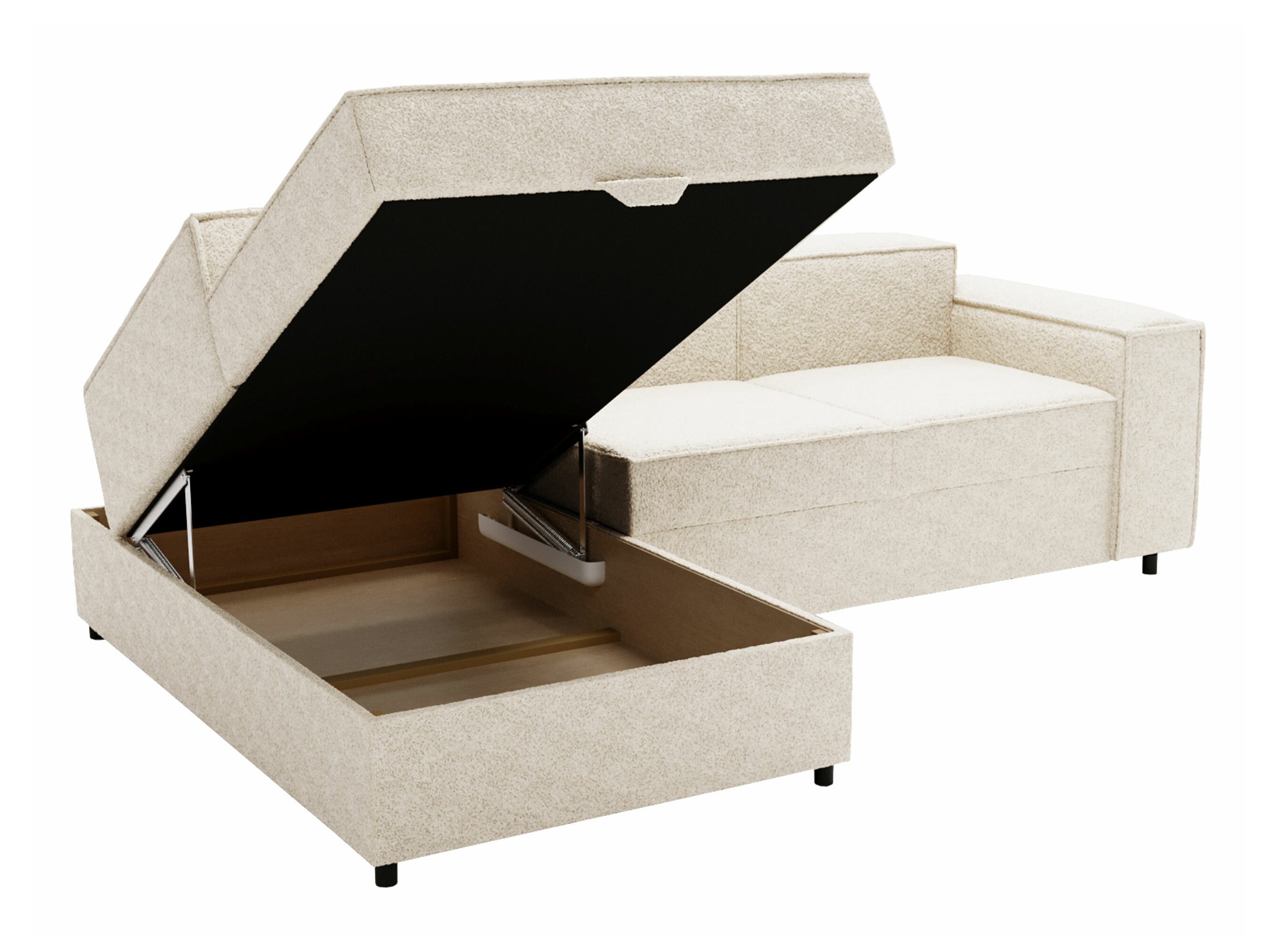 Ugaona sofa Clovis 116 (Coral 45)