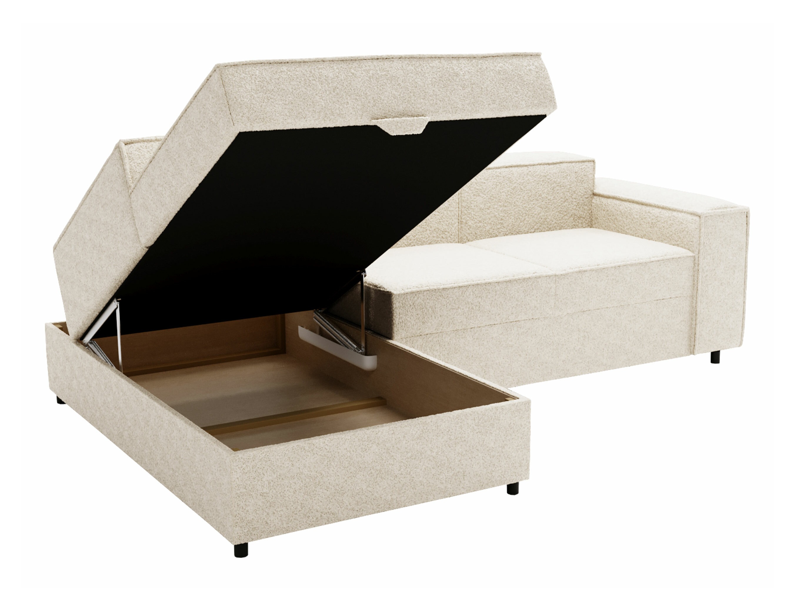 Ugaona sofa Clovis 116 (Coral 45)