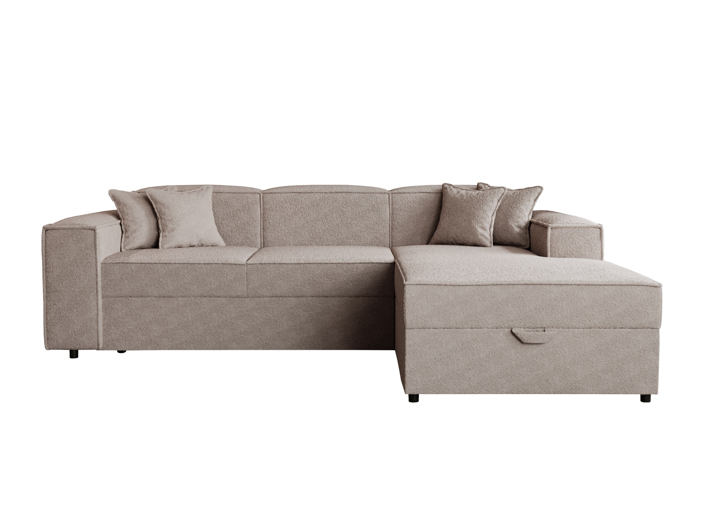 Ugaona sofa Clovis 116 (Coral 50)