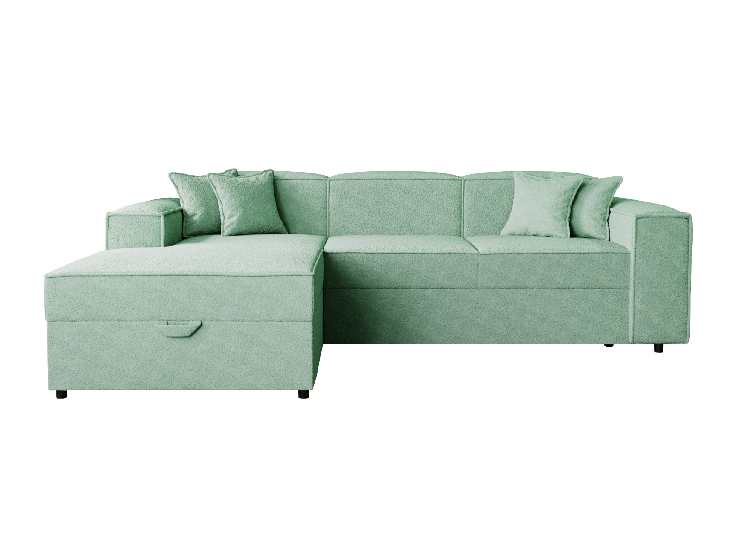 Ugaona sofa Clovis 116 (Coral 55)