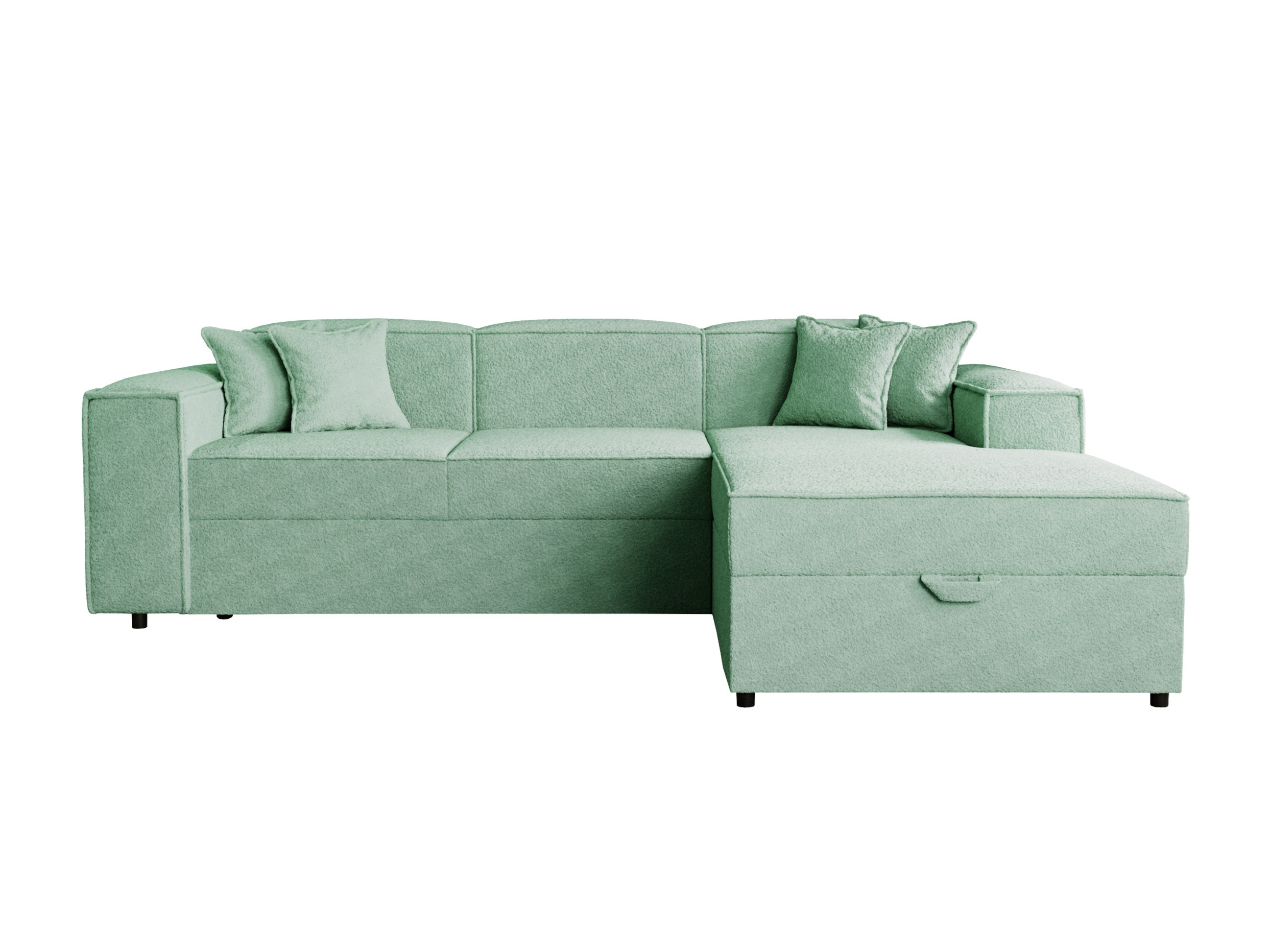 Ugaona sofa Clovis 116 (Coral 55)