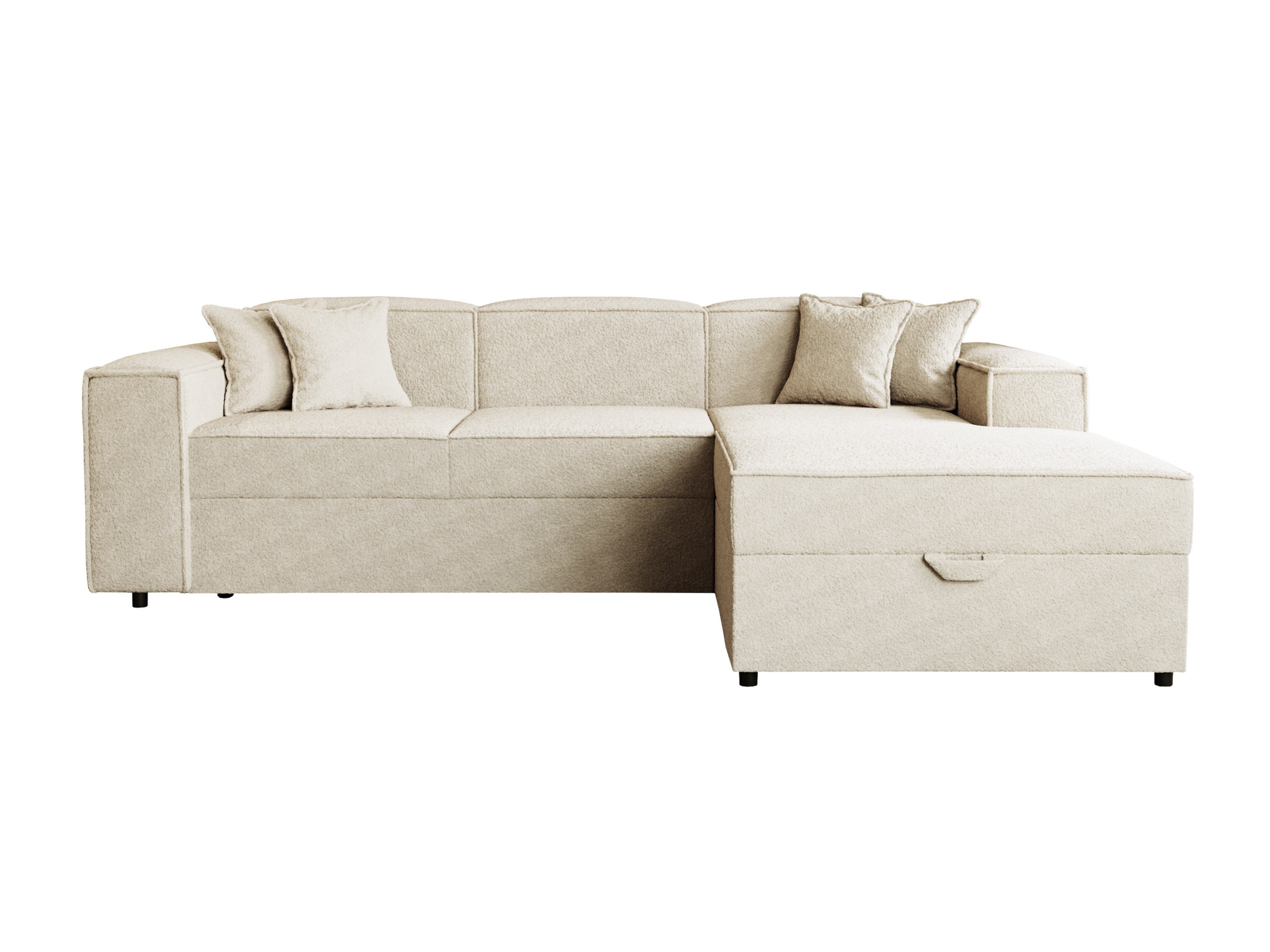 Ugaona sofa Clovis 116 (Coral 65)