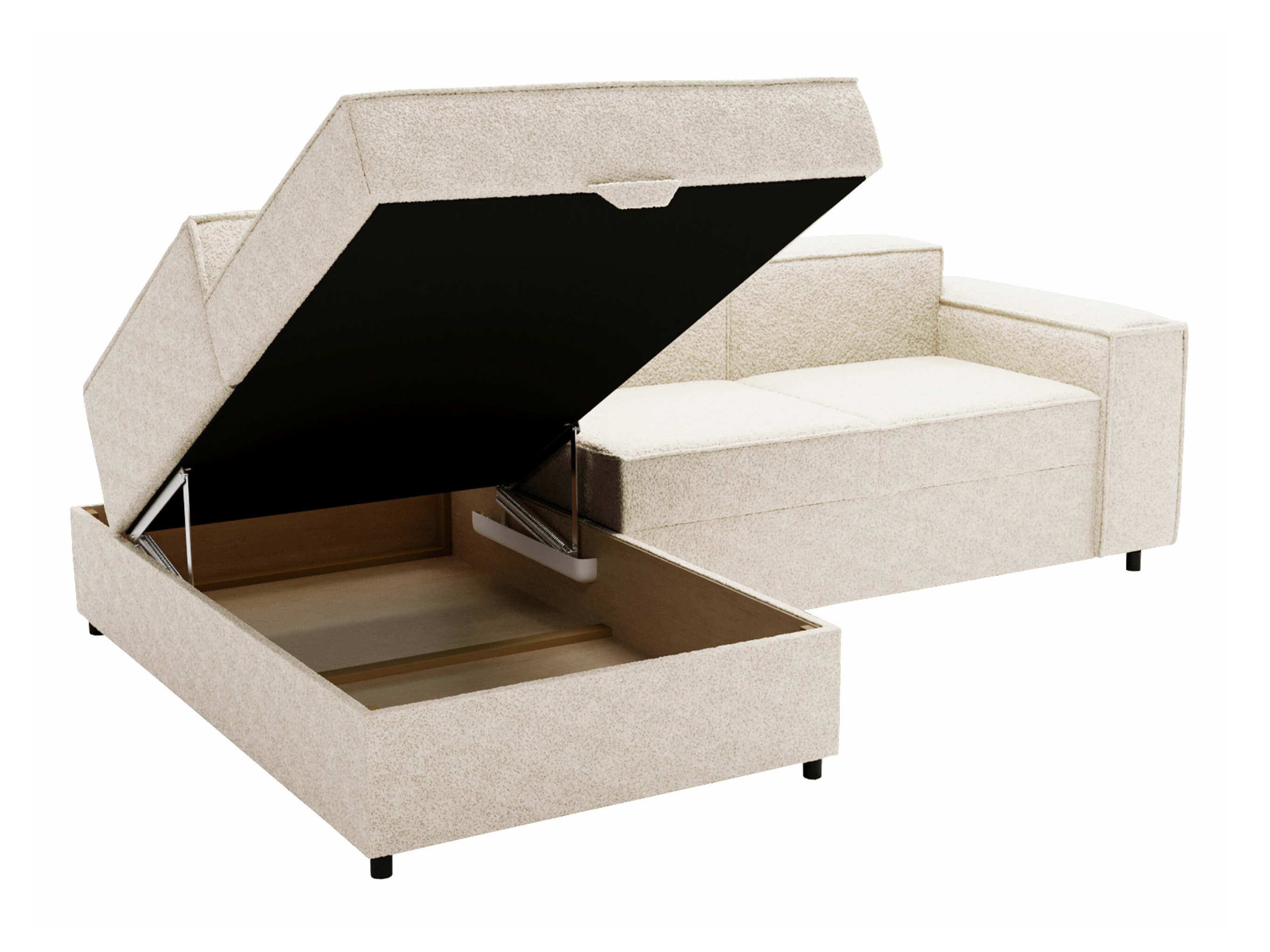 Ugaona sofa Clovis 116 (Coral 75)