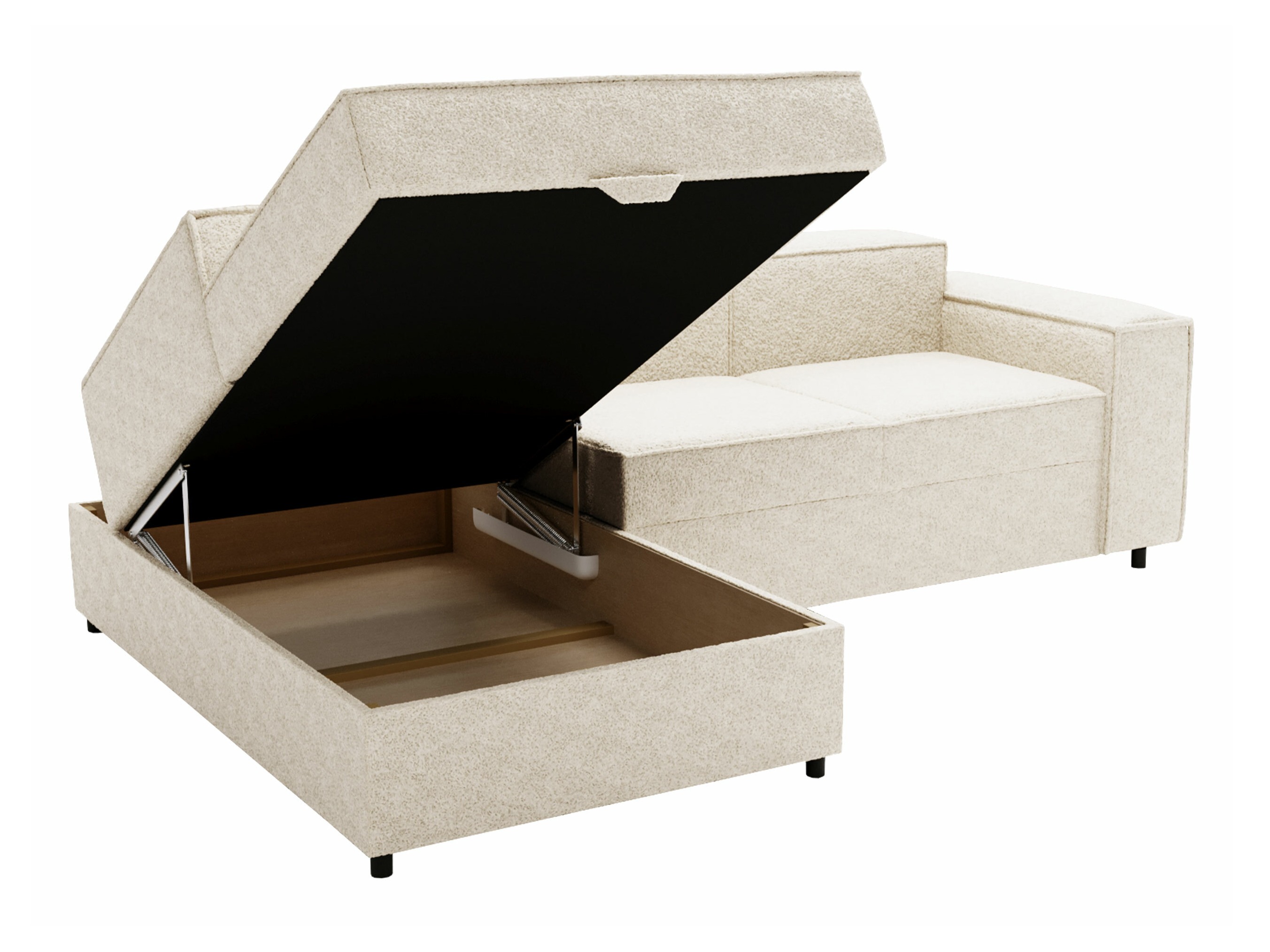 Ugaona sofa Clovis 116 (Coral 75)