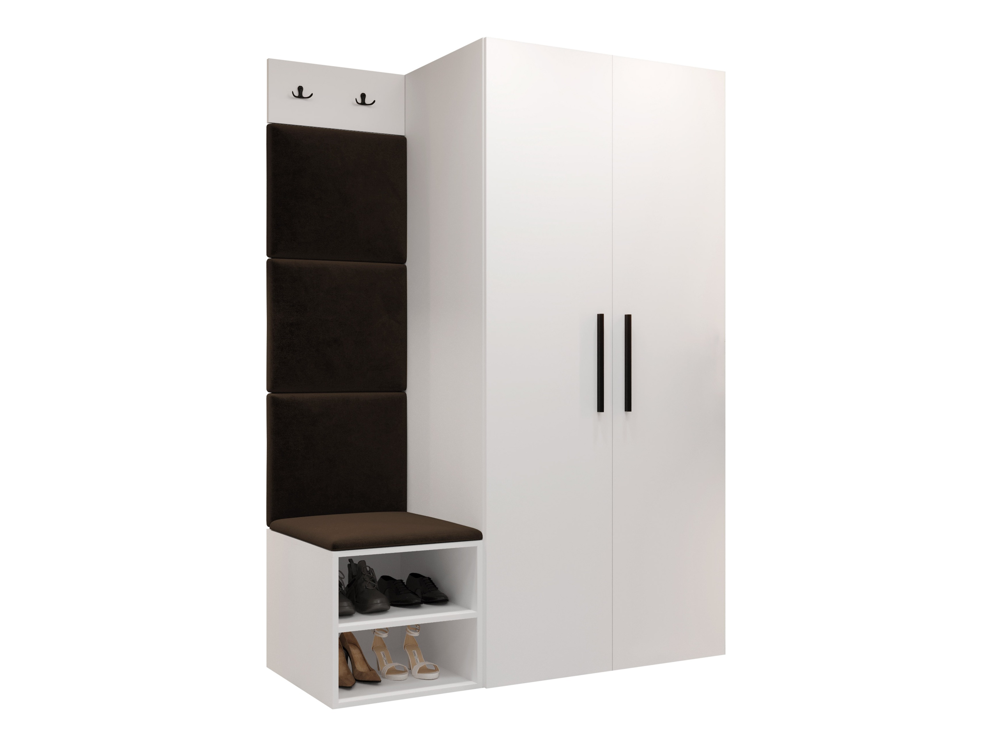 Set za hodnik Hartford 523 (Belo)