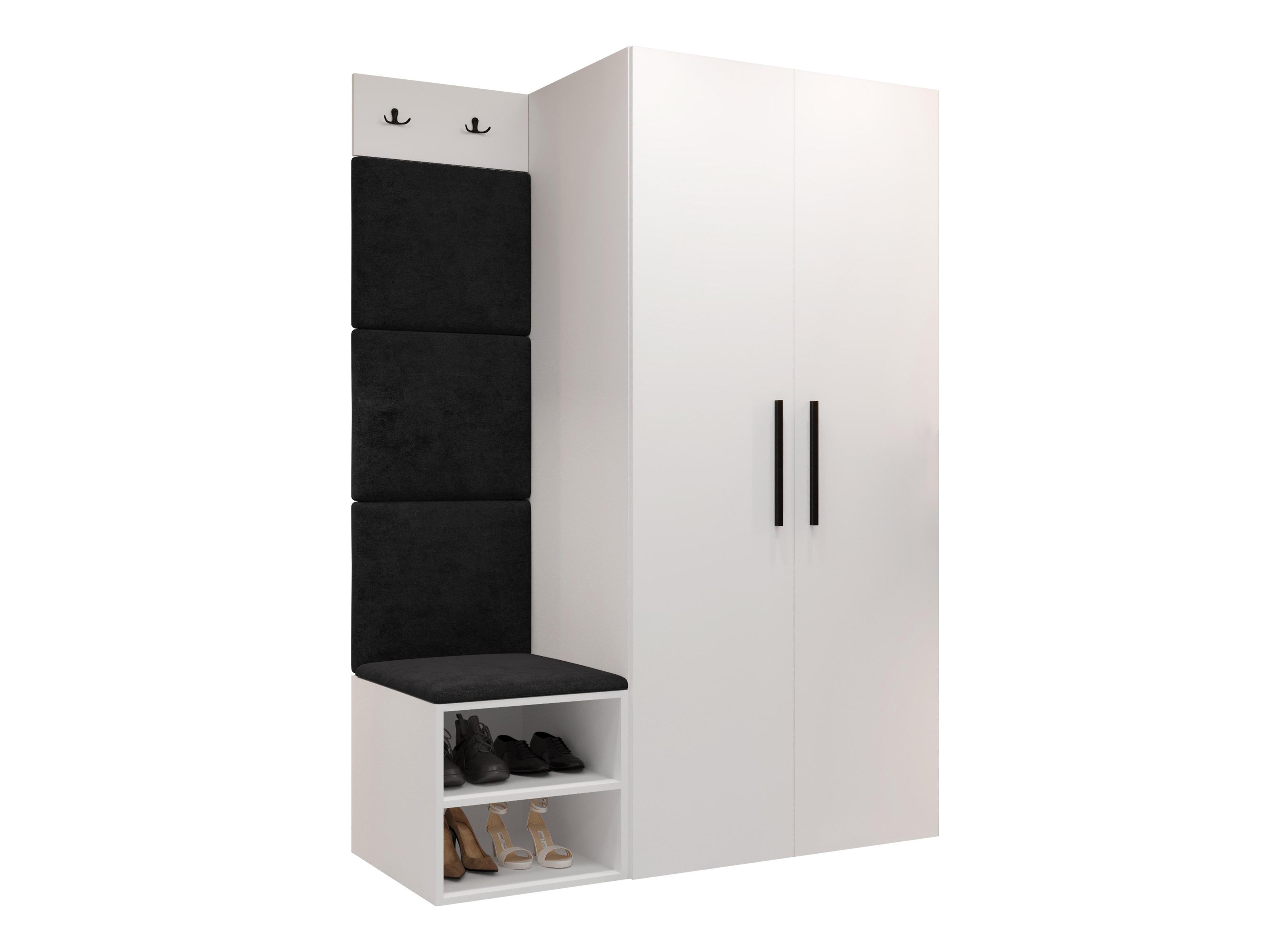 Set za hodnik Hartford 523 (Belo)