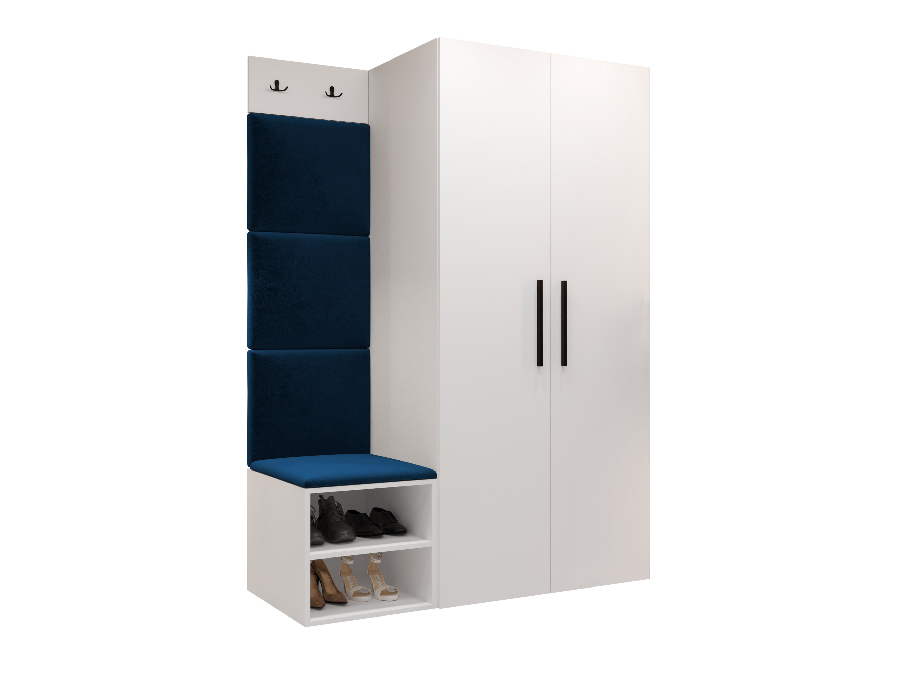 Set za hodnik Hartford 523 (Belo)