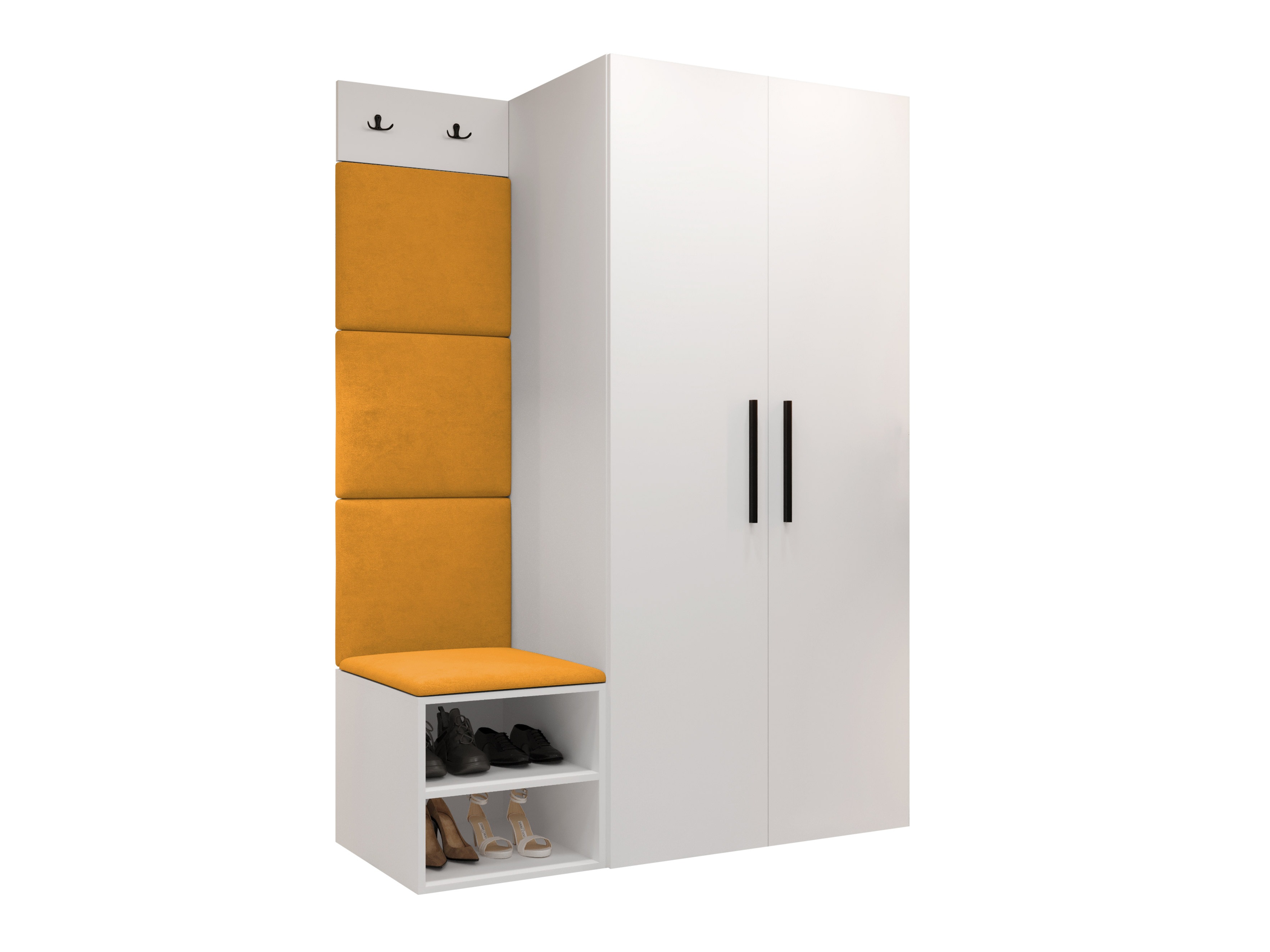 Set za hodnik Hartford 523 (Belo)