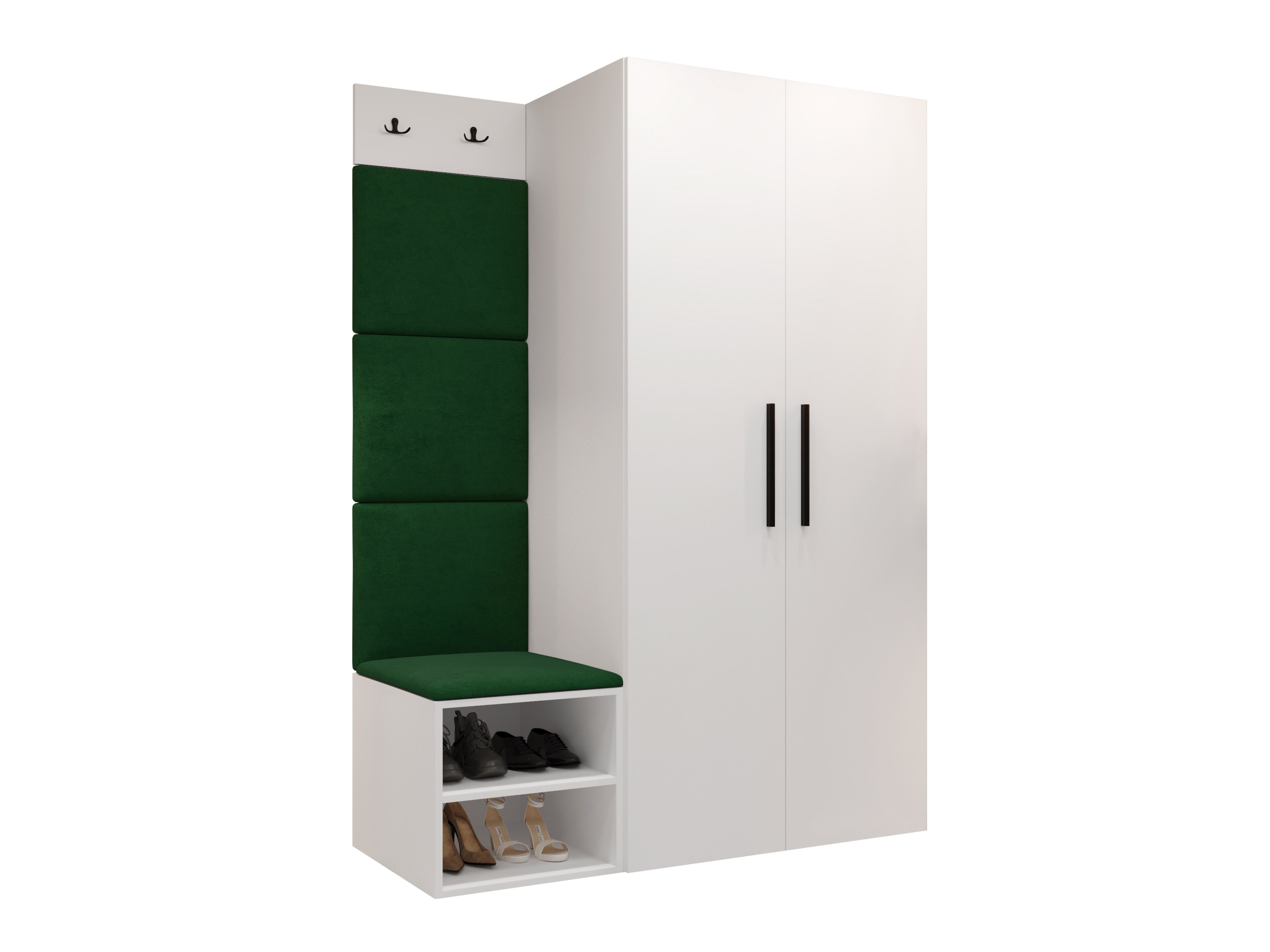 Set za hodnik Hartford 523 (Belo)