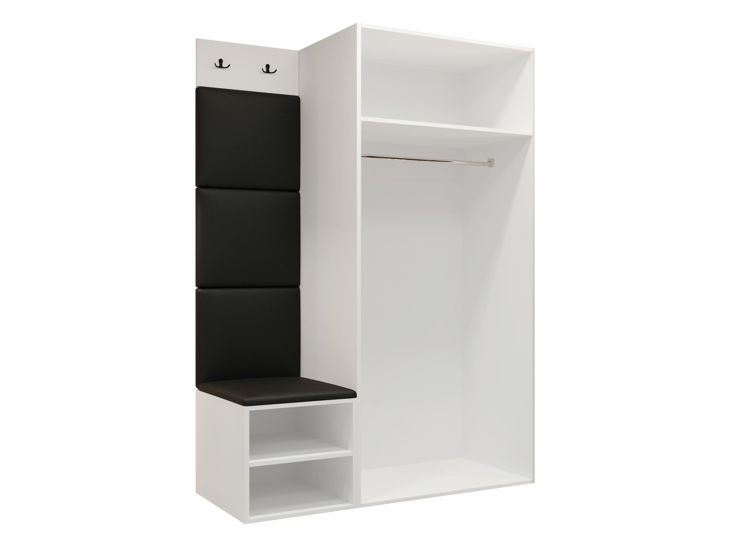 Set za hodnik Hartford 523 (Belo)