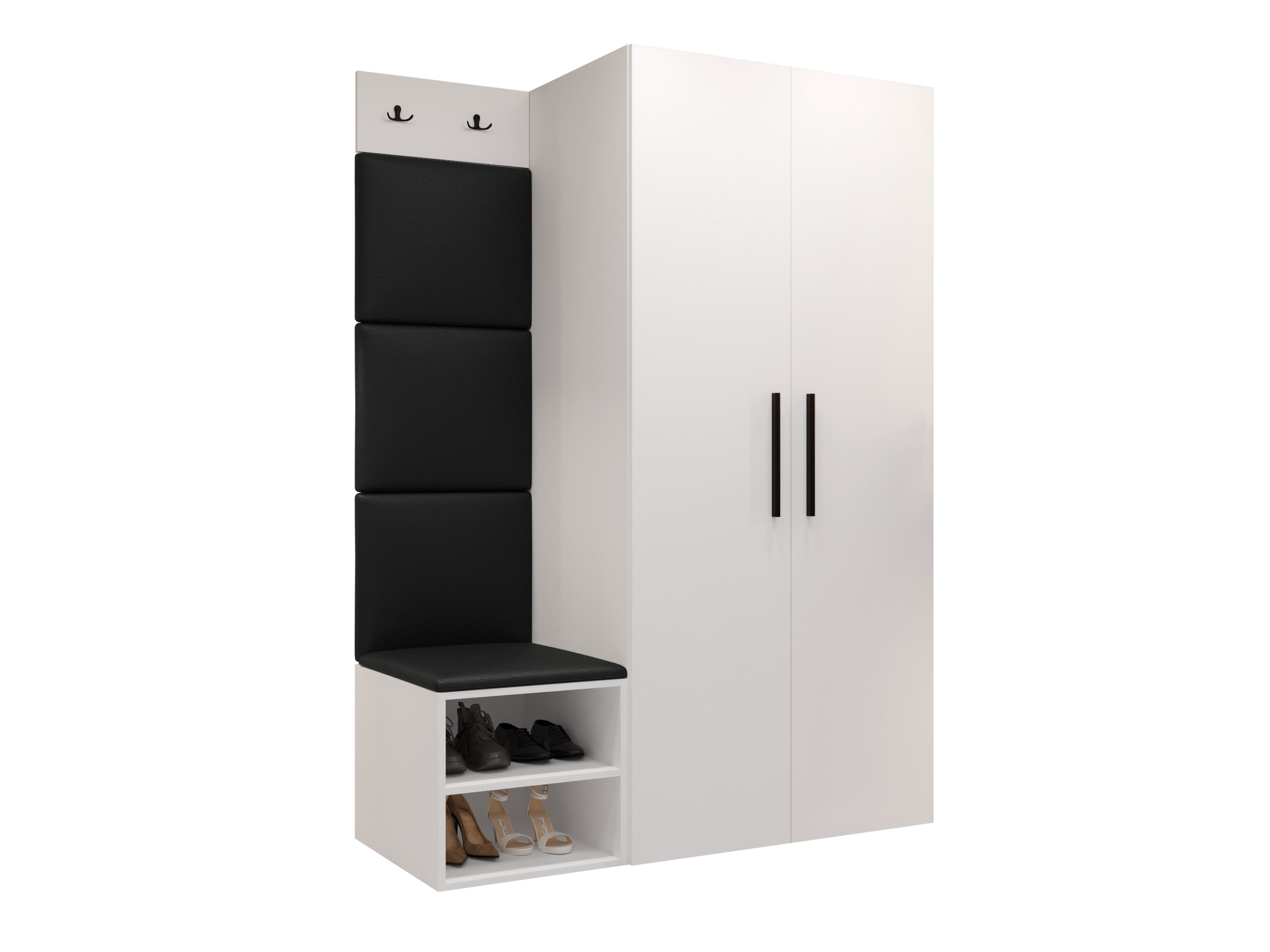 Set za hodnik Hartford 523 (Belo)