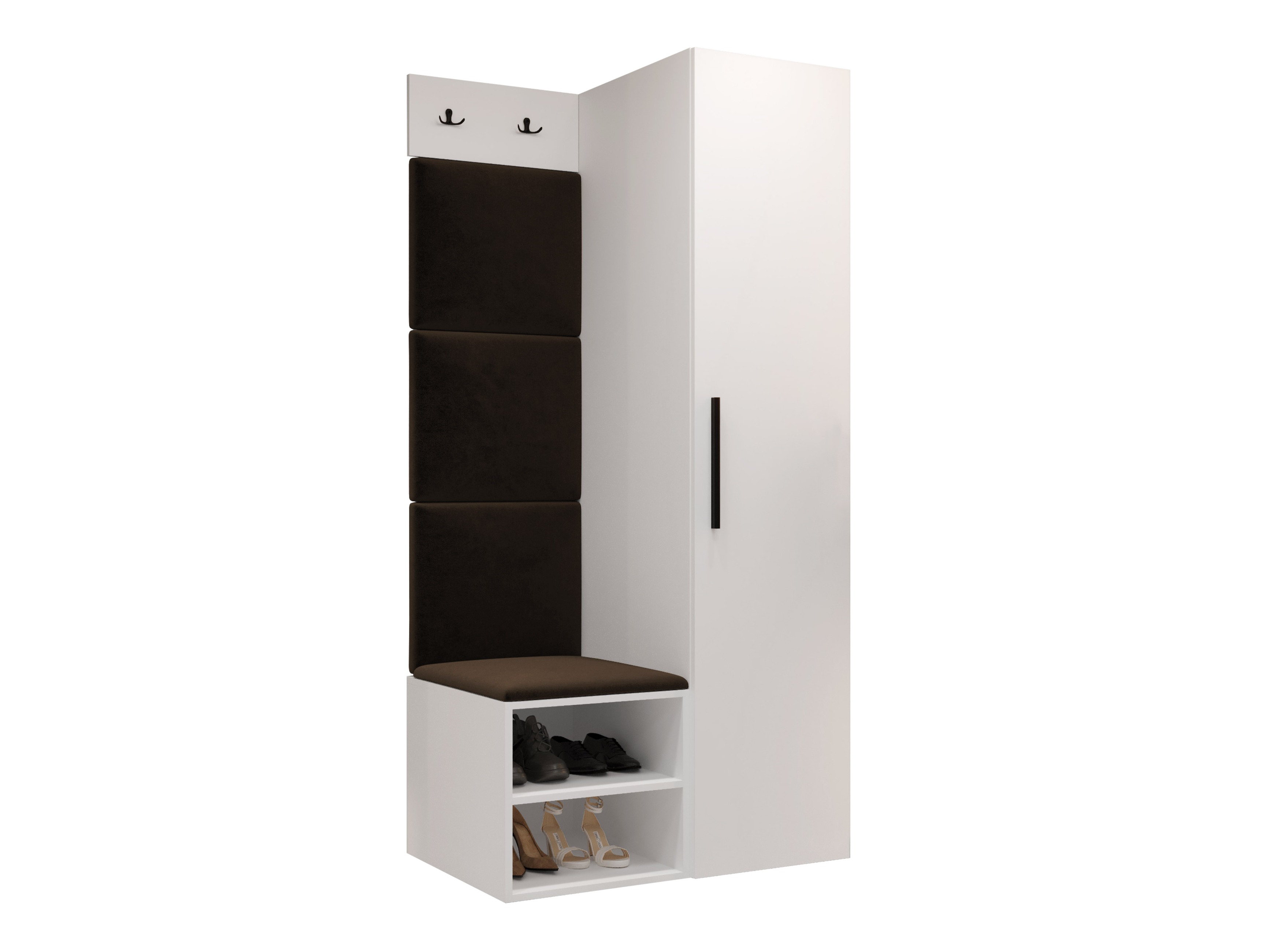 Set za hodnik Hartford 524 (Belo)