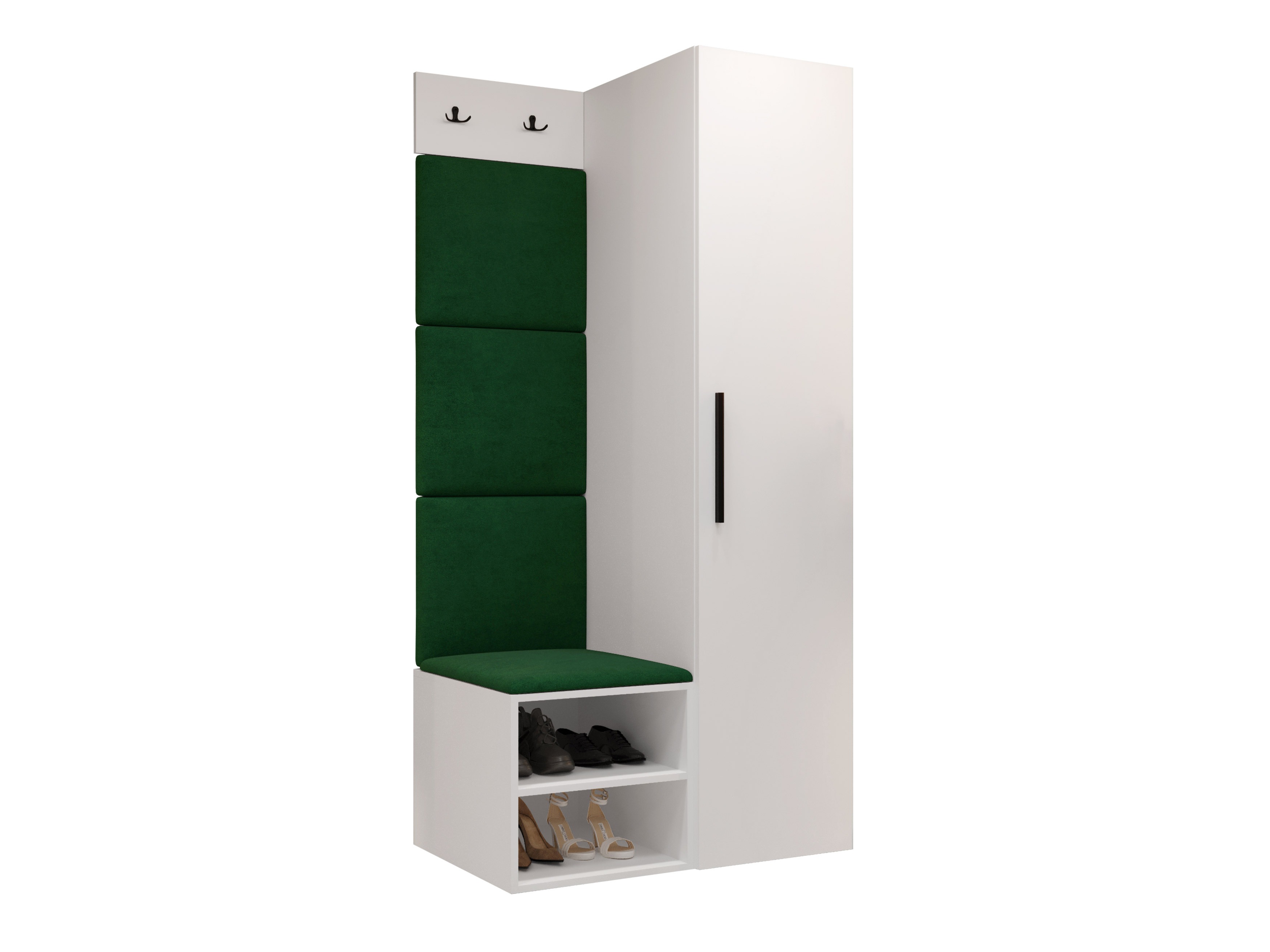 Set za hodnik Hartford 524 (Belo)