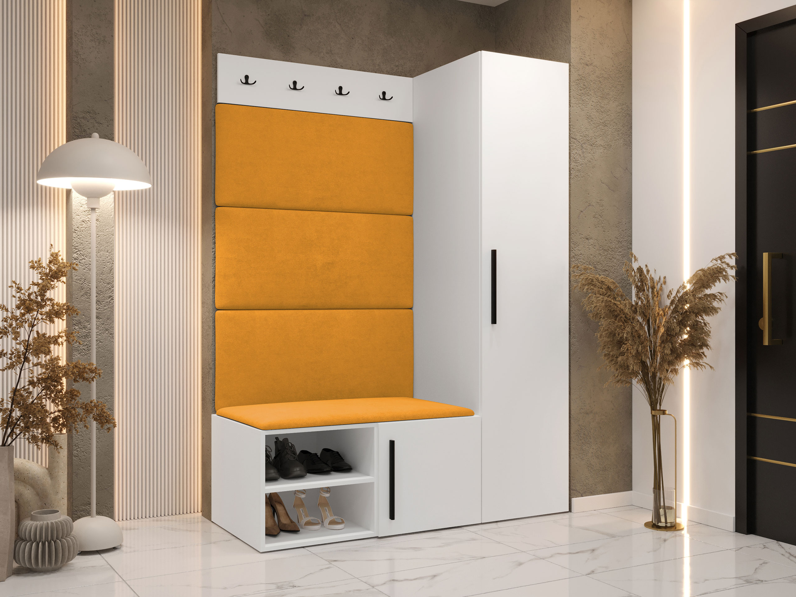 Set za hodnik Hartford 525 (Belo)