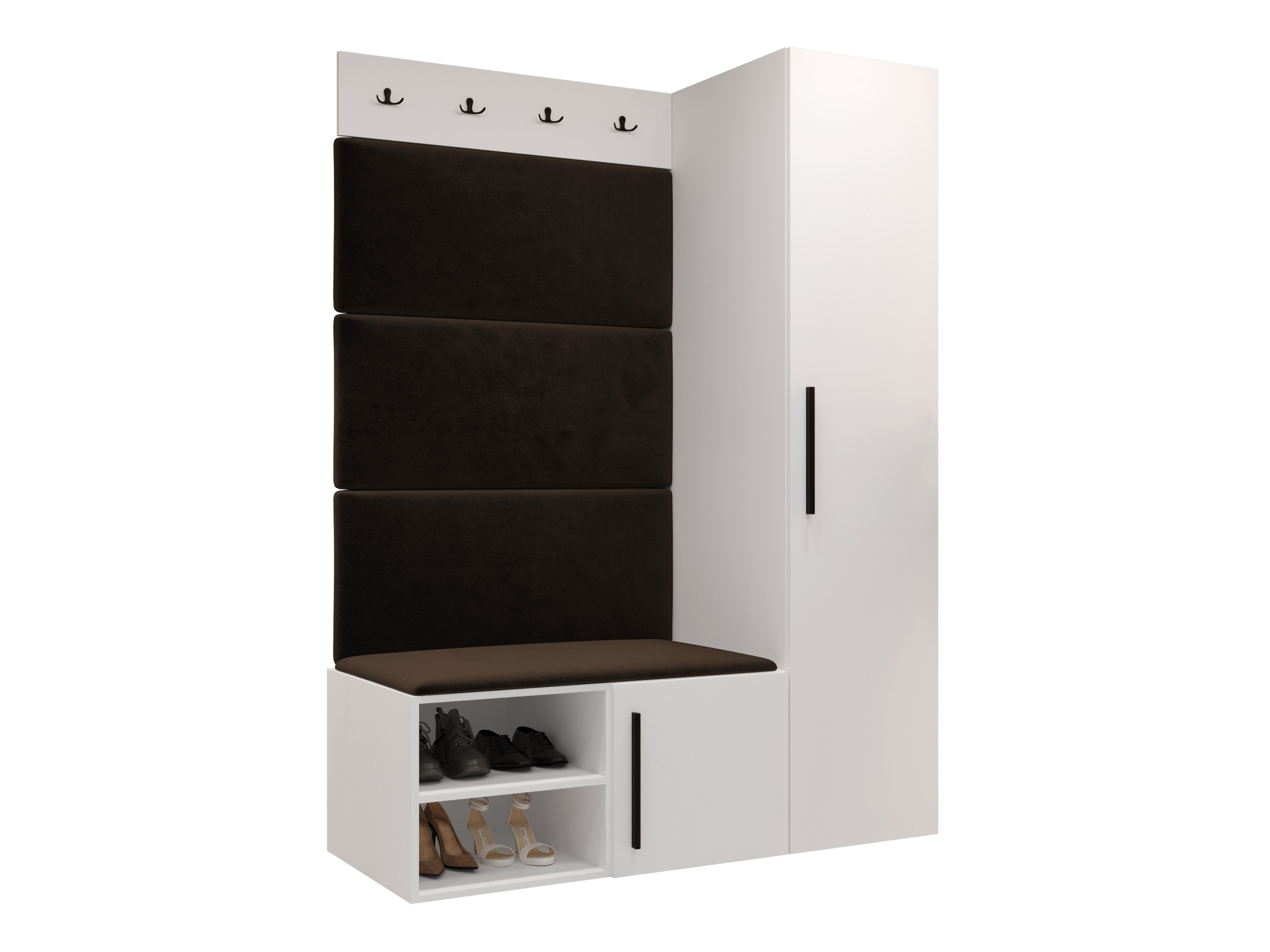 Set za hodnik Hartford 525 (Belo)