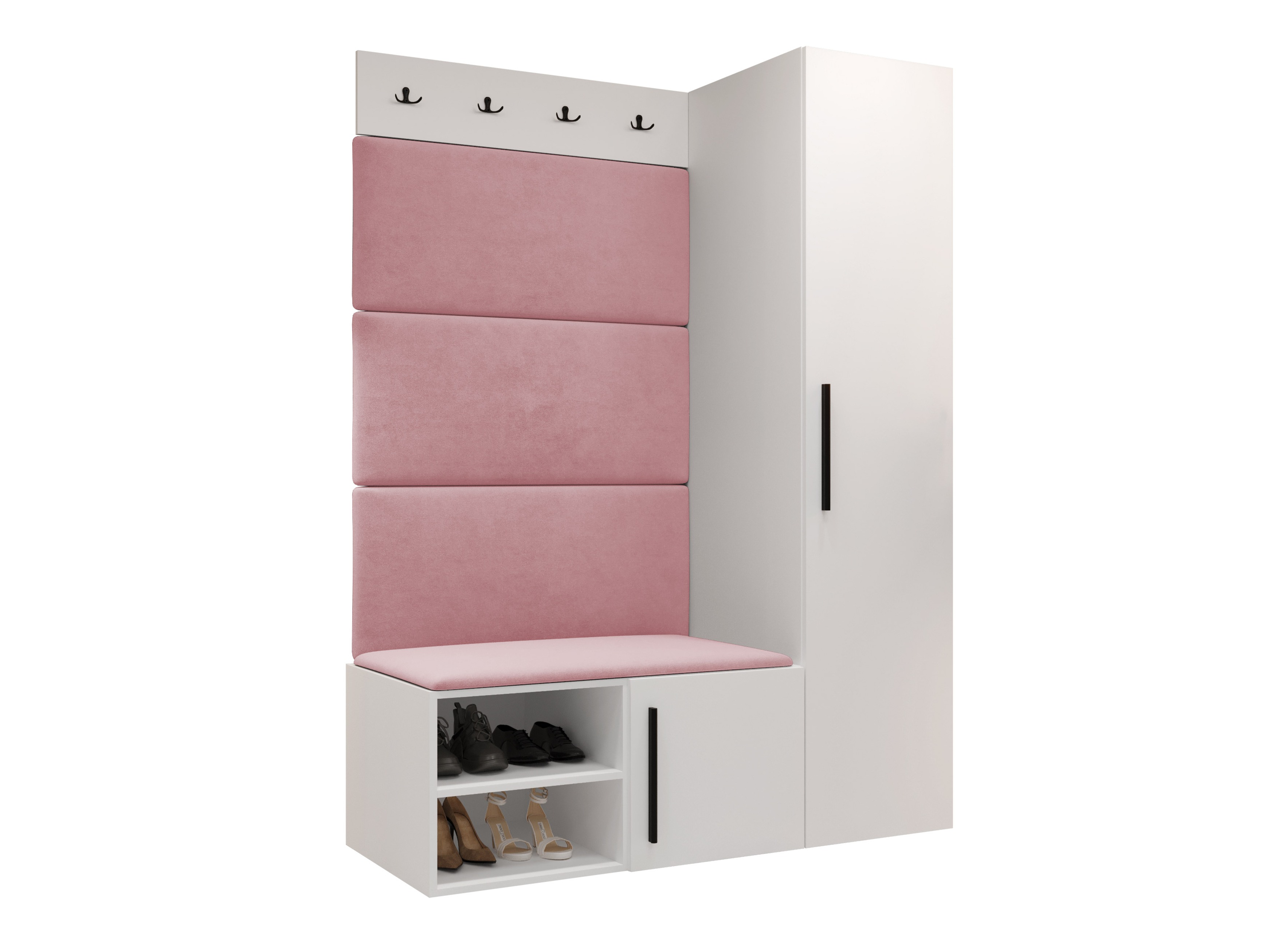 Set za hodnik Hartford 525 (Belo)