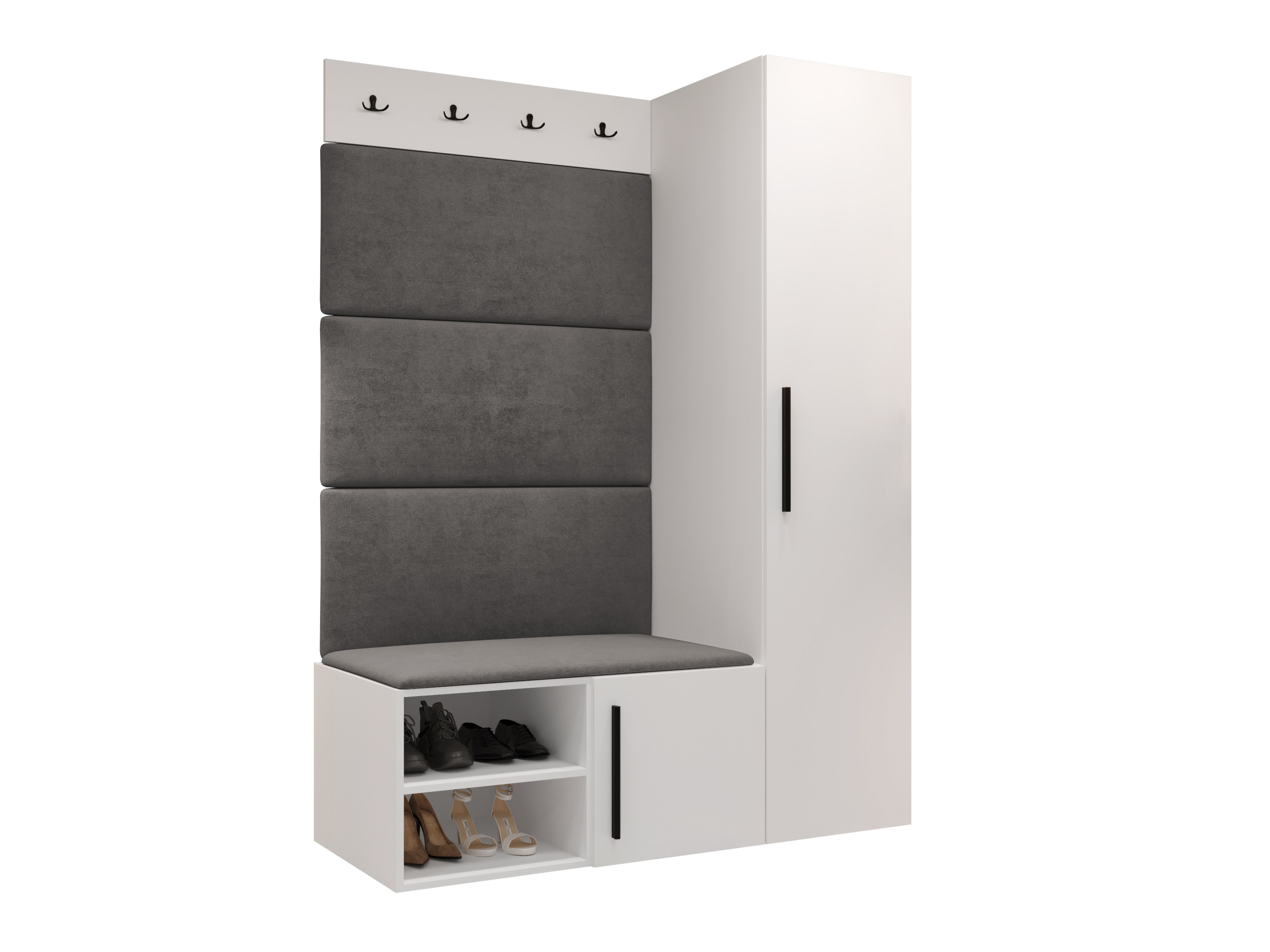 Set za hodnik Hartford 525 (Belo)