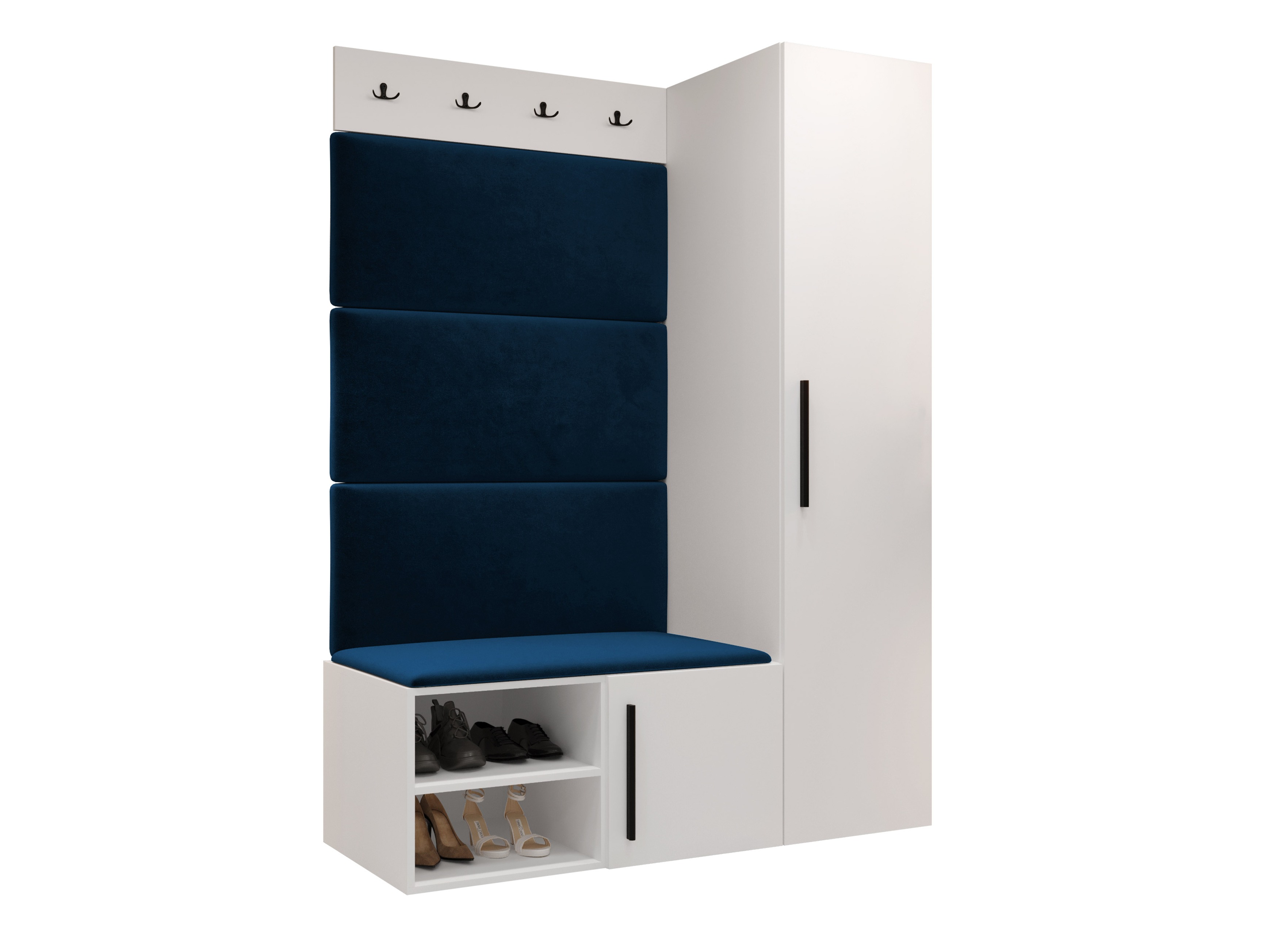 Set za hodnik Hartford 525 (Belo)