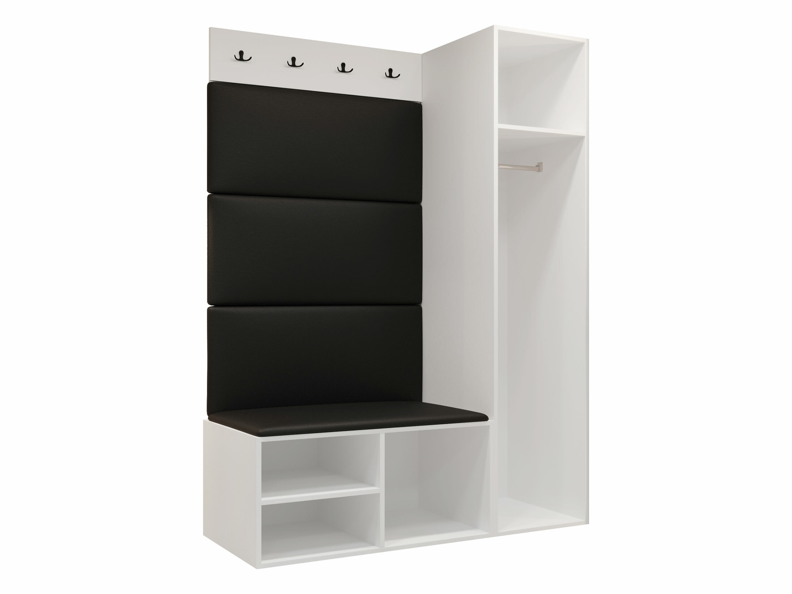 Set za hodnik Hartford 525 (Belo)