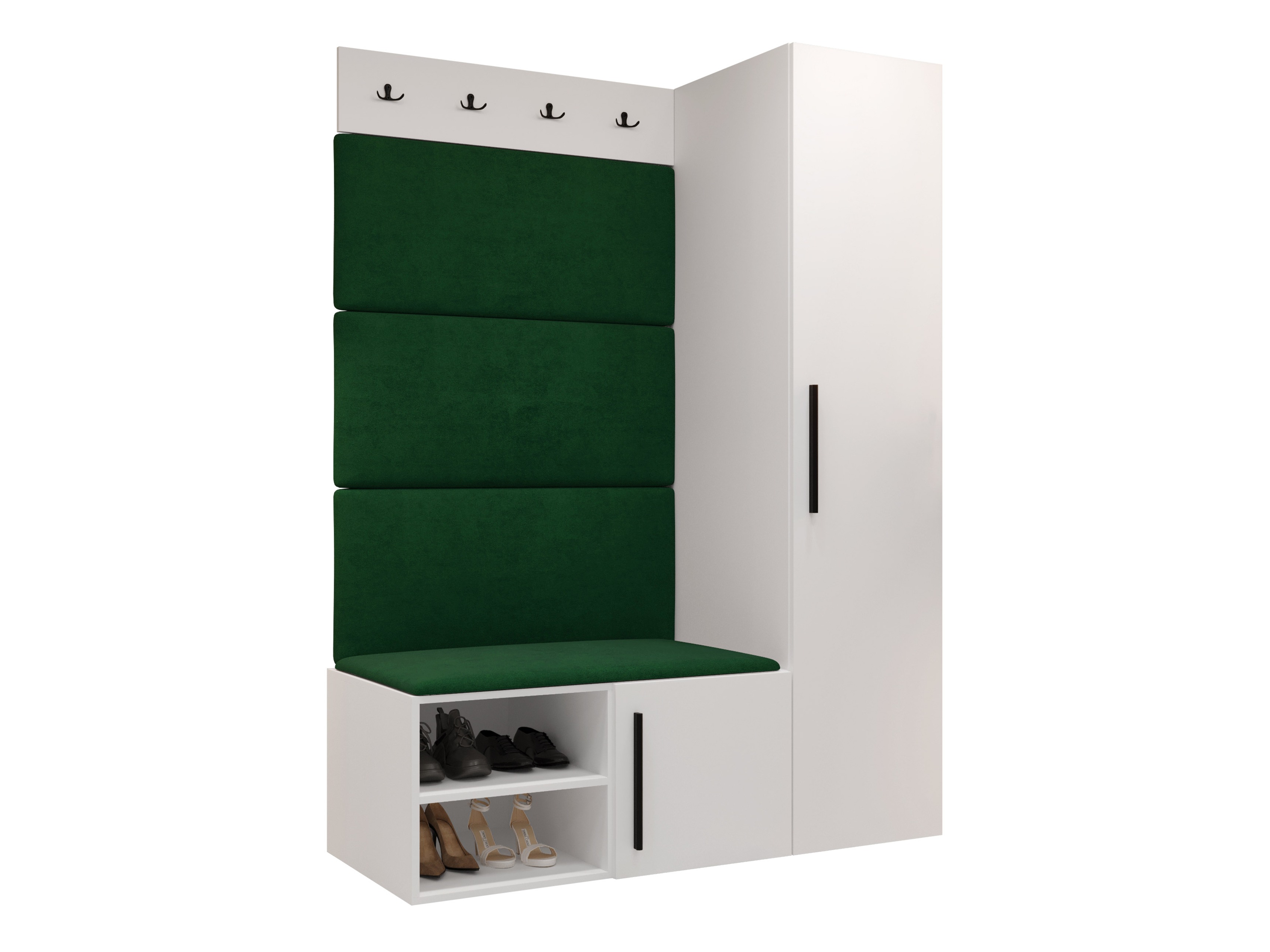 Set za hodnik Hartford 525 (Belo)